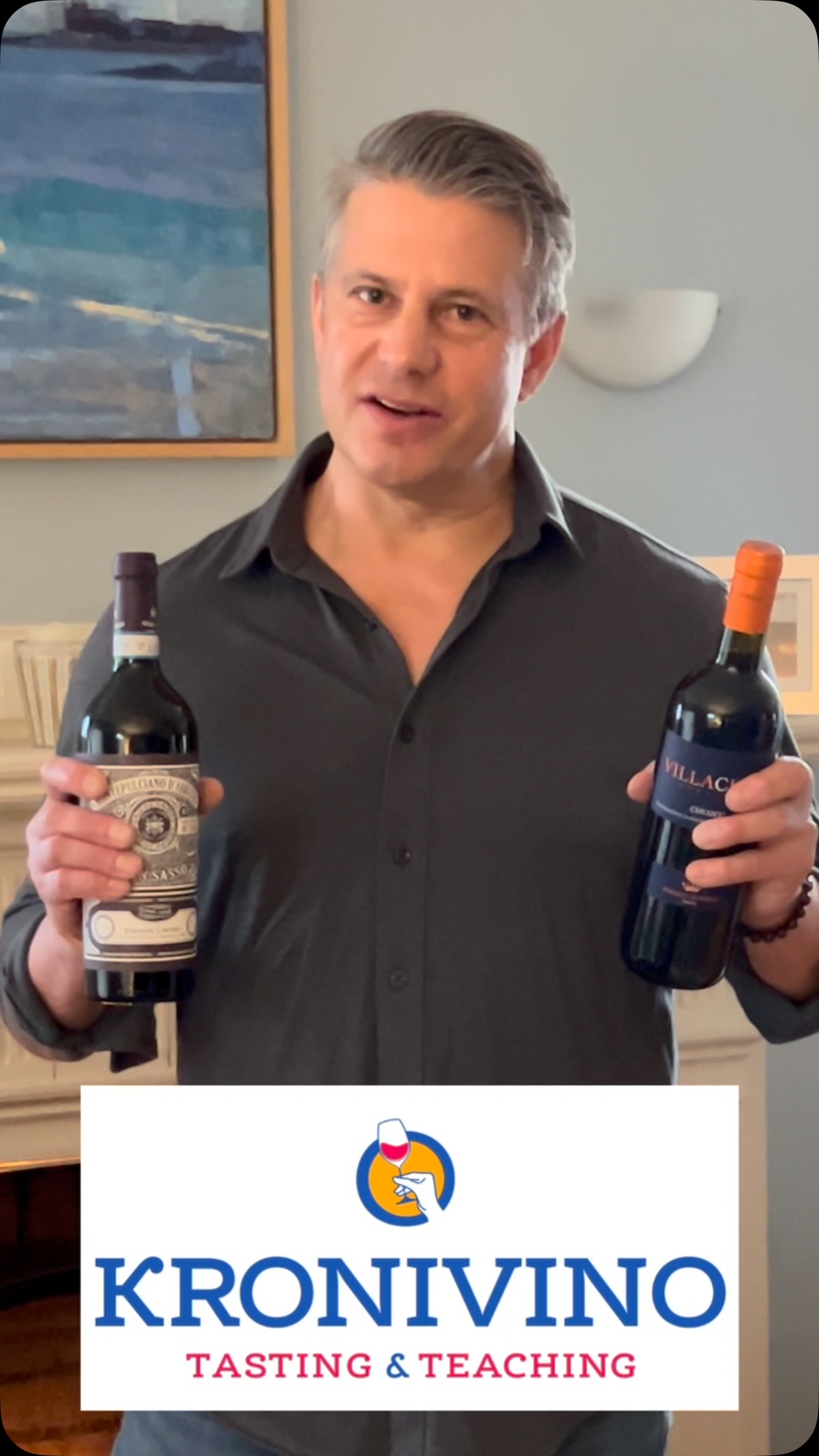 ITALIAN DINNER WINES (Sip Clip #42) - Tonight we're making homemade Bolognese sauce for the family dinner and picking out some tasty Italian wines to pair with the pasta! Cheers! www.Kronivino.com #winetasting #foodandwine #italianwines #italianfood #chianti #primitivo #montepulcianodabruzzo🍷 #nerodavola #redwine #winelover