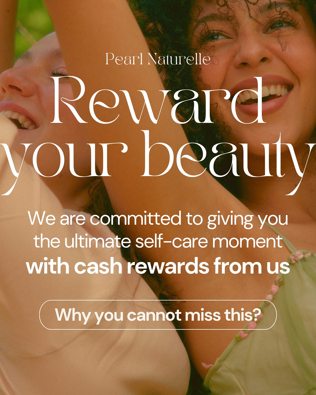 Hello gorgeous women in Singapore & Malaysia! 💖✨
This is a special moment you don’t want to miss! ✨ We are Pearl Naturelle, an island beauty care brand from Gili Air Island, Indonesia, and we’re giving back to women who prioritise beauty and self-care. 🌊🌿
As part of our commitment to luxury self-care, we want to make pampering yourself effortless—and more rewarding.
🎀 Enjoy exclusive beauty rewards & cash prizes—just for you! 🎀 How to join?
~ Go to our website to submit your name & email. Buying one of our Beauty Bundles will also give you the chance to get the voucher 💕
~ 150+ guaranteed winners with multiple cash prize tiers
~ Winners announced April 5th, rewards sent April 7th 🛍️
Spots are LIMITED girls!! So you need to hurry and claim your beauty voucher now. Good luck 💕💕