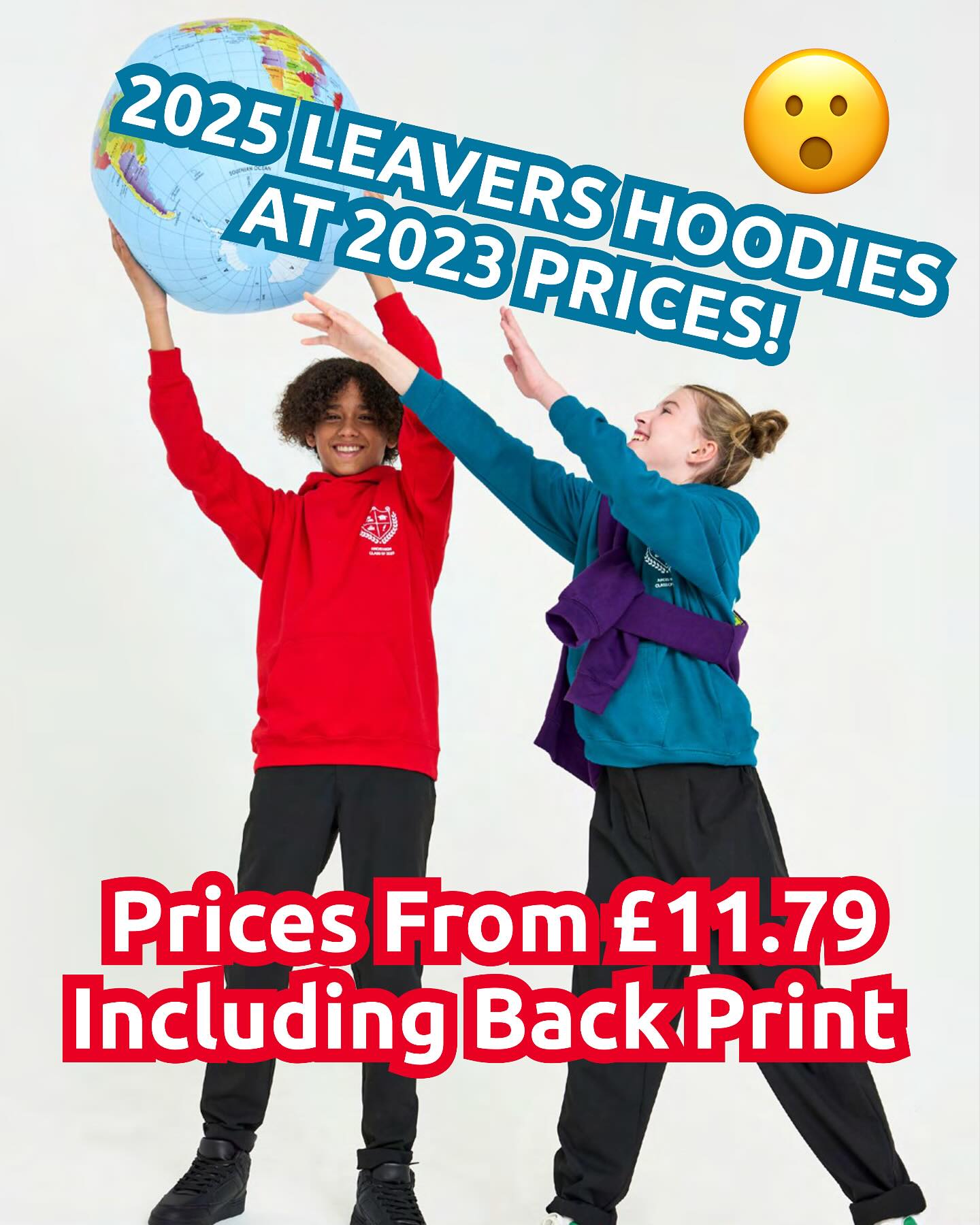 Looking to organise your schools leavers hoodies?
Our hoodies are the perfect way to celebrate your final year and create lasting memories.
Experts in our field - We have been creating Leavers Hoodies for over 15 years!
Create a dedicated Free of charge online shop for your school today!
For more advice speak to one of our experts ✅
Visit our leavers website: www.leaverswear.com
Or email: sales@leaverswear.com
#leavershoodies #leaverhoodies #classof2025 #leavers2025 #schoolleavers