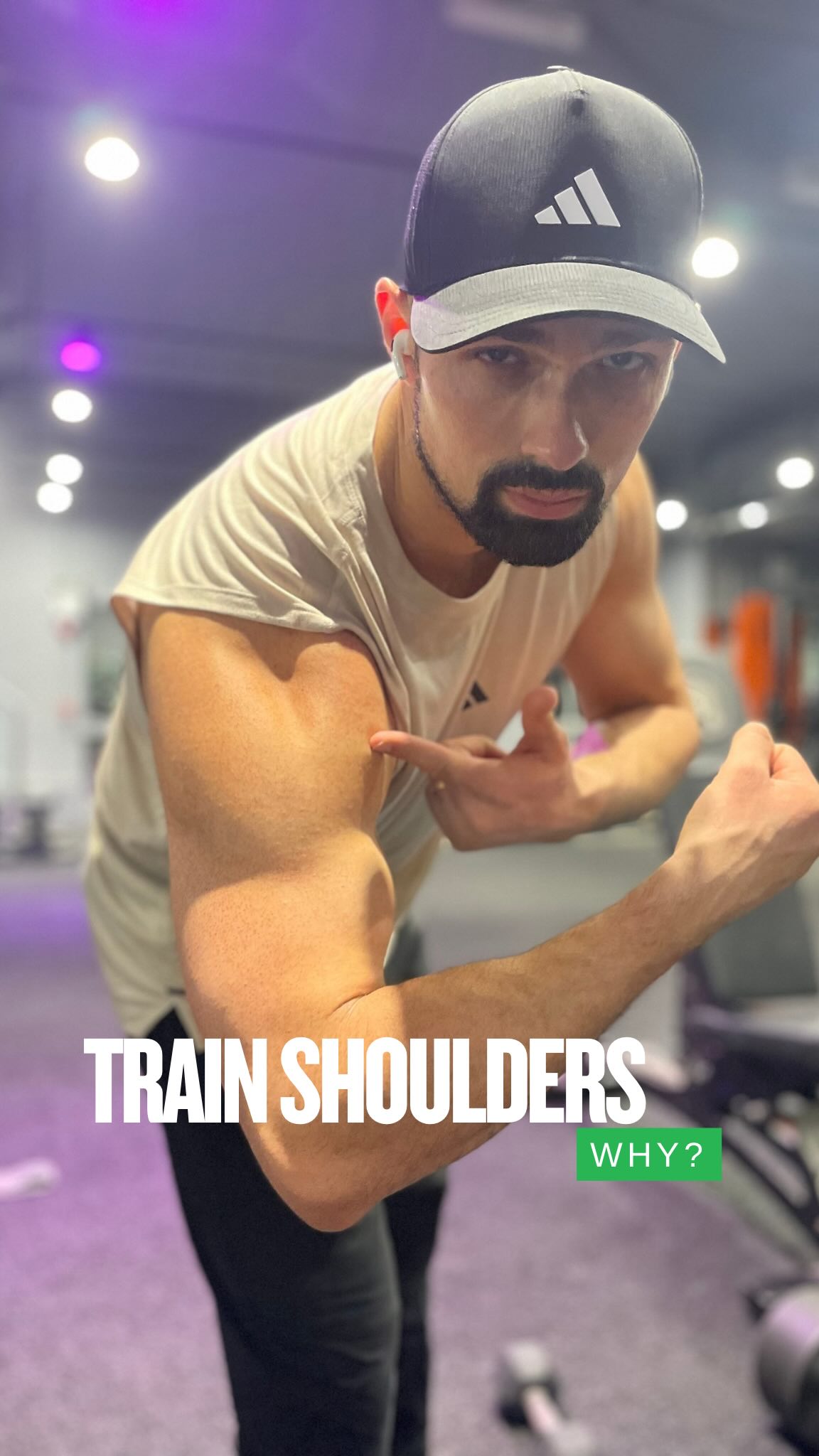 💥 SHOULDER BLAST💥
Building strength in your shoulders is even more important than building strength in areas like your chest. Why is that? It’s because areas like your shoulders, knees, elbows, & ankles are more susceptible to injury due to the hinge joints. These areas also have smaller muscle groups, so it’s important to strengthen these areas to increase stability & support in hopes to protect the joints.
As a previous Athlete in baseball, hockey, and gymnastics my body has gone through a lot of wear and tear. This includes a partial tear rotator cuff which I still have til this day. So building on this shoulder has been an on going process but has helped me increase strength to support those joints.
Here are my favorites:
•Seated Shoulder Press
•Shoulder Shrugs
•Upright Rows
💪🏽 Bicep curls because why not?
•Front/Lateral Raises
•Rear Dealt Flies
🫵🏽NOW GET TO WORK😈
#tonehouse #unleashyourinnerathlete #adidas #strengthtraining #athlete #adidasathlete #shoulderworkouts