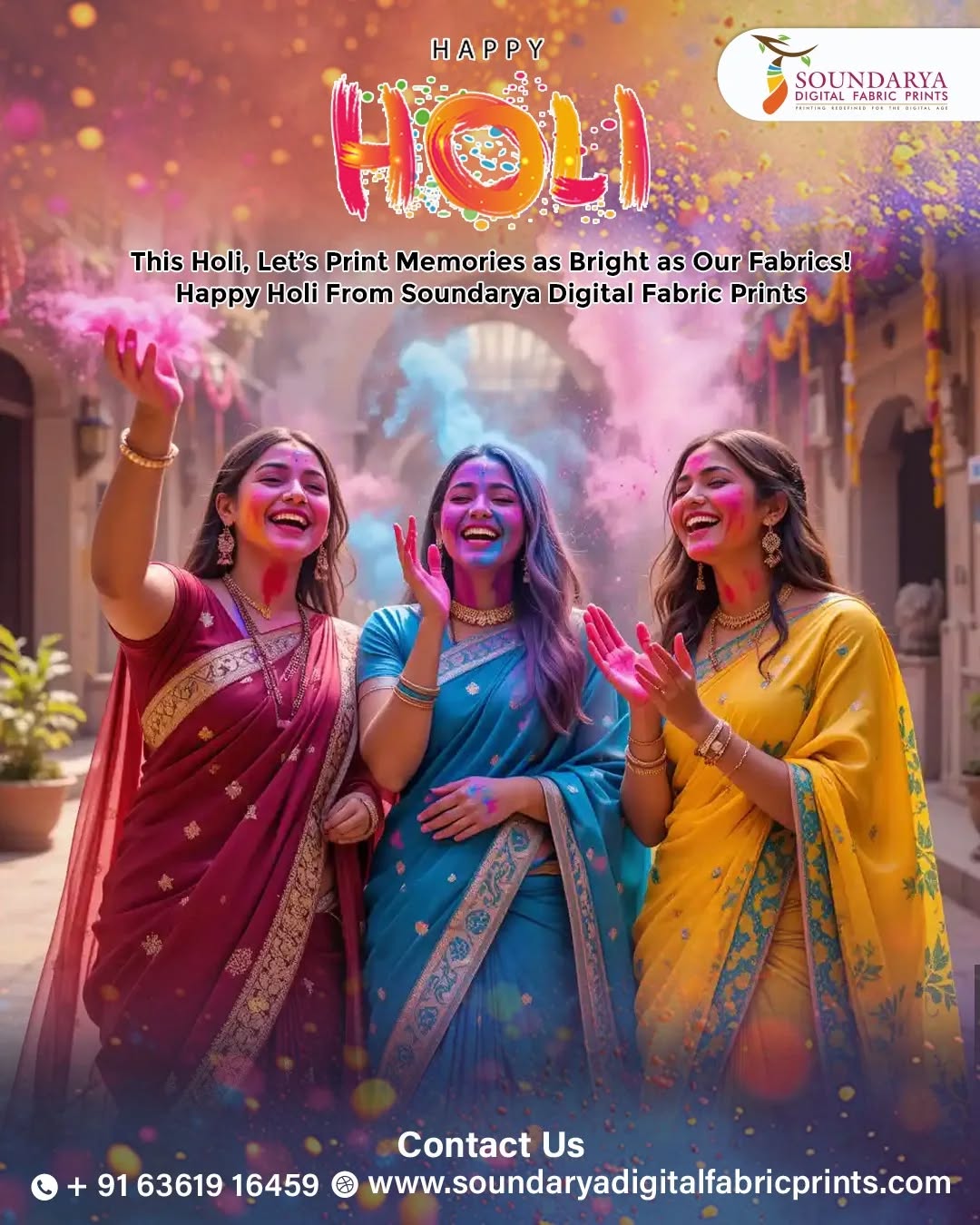 🎨✨ Bring Your Designs to Life This Holi with Soundarya Digital Fabric Prints! ✨🎨
Holi is more than just a festival—it’s a celebration of colors, creativity, and new beginnings! 🌸🌈 Just like Holi adds vibrance to our lives, Soundarya Digital Fabric Prints brings life to fabrics with stunning, high-quality digital prints that speak volumes.
Why Choose Us for Your Fabric Printing Needs?
✅ High-Definition Digital Printing – Using cutting-edge Japanese technology, we deliver sharp, vivid, and long-lasting prints.
✅ Eco-Friendly & Sustainable – We care for the planet! 🌍 Our water-based, non-toxic inks ensure an eco-friendly and safe printing process.
✅ Wide Fabric Options – Whether it’s silk, cotton, Lycra, knits, or any other fabric, we provide premium-quality printing solutions.
✅ Custom & Bulk Orders – Whether you’re a designer, business owner, or a fashion enthusiast, we cater to all your custom and bulk printing needs.
✅ Unmatched Precision & Quality – Every piece is crafted with perfection to ensure it meets your highest standards.
This Holi 2025, let’s fill our fabrics with vibrant colors, stunning designs, and limitless creativity! 💡🎨 Whether you’re looking to print custom sarees, scarves, dress materials, or home décor fabrics, we’ve got you covered!
✨ Let’s Paint the World with Colors & Creativity! ✨
📍 Visit Us:
Factory Address: #15/1, Ground Floor, 6th Cross, Right Side Magadi Road, Behind Arun Marbles, Bengaluru, Karnataka 560003
📞 Call Us:
+91 63619 16459
📧 Email Us:
info@soundaryadigitalfabricprints.com
🌐 Explore More: www.soundaryadigitalfabricprints.com
🎉 Wishing you all a joyful, safe, and color-filled Holi! 🎉
#HappyHoli #SoundaryaDigitalFabricPrints #FestivalOfColors #DigitalFabricPrinting #TextilePrinting #EcoFriendlyPrinting #CustomDesigns #SustainableFashion #Holi2025 #BangaloreTextiles #FashionDesign #PrintYourStyle #ColorfulCreations #DesignInnovation