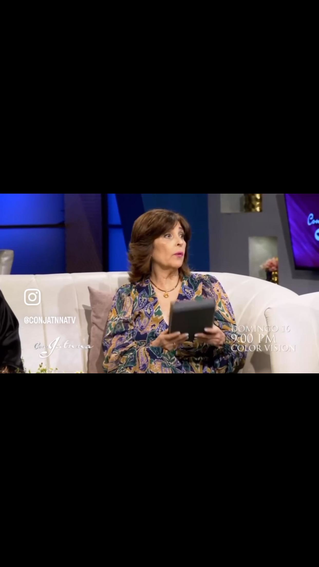 Este domingo a las 9:00 p.m. por @colorvisionc9 celebra junto a nosotras 40 años de la hermosa trayectoria de @jatnnatavarez en los medios de comunicación.