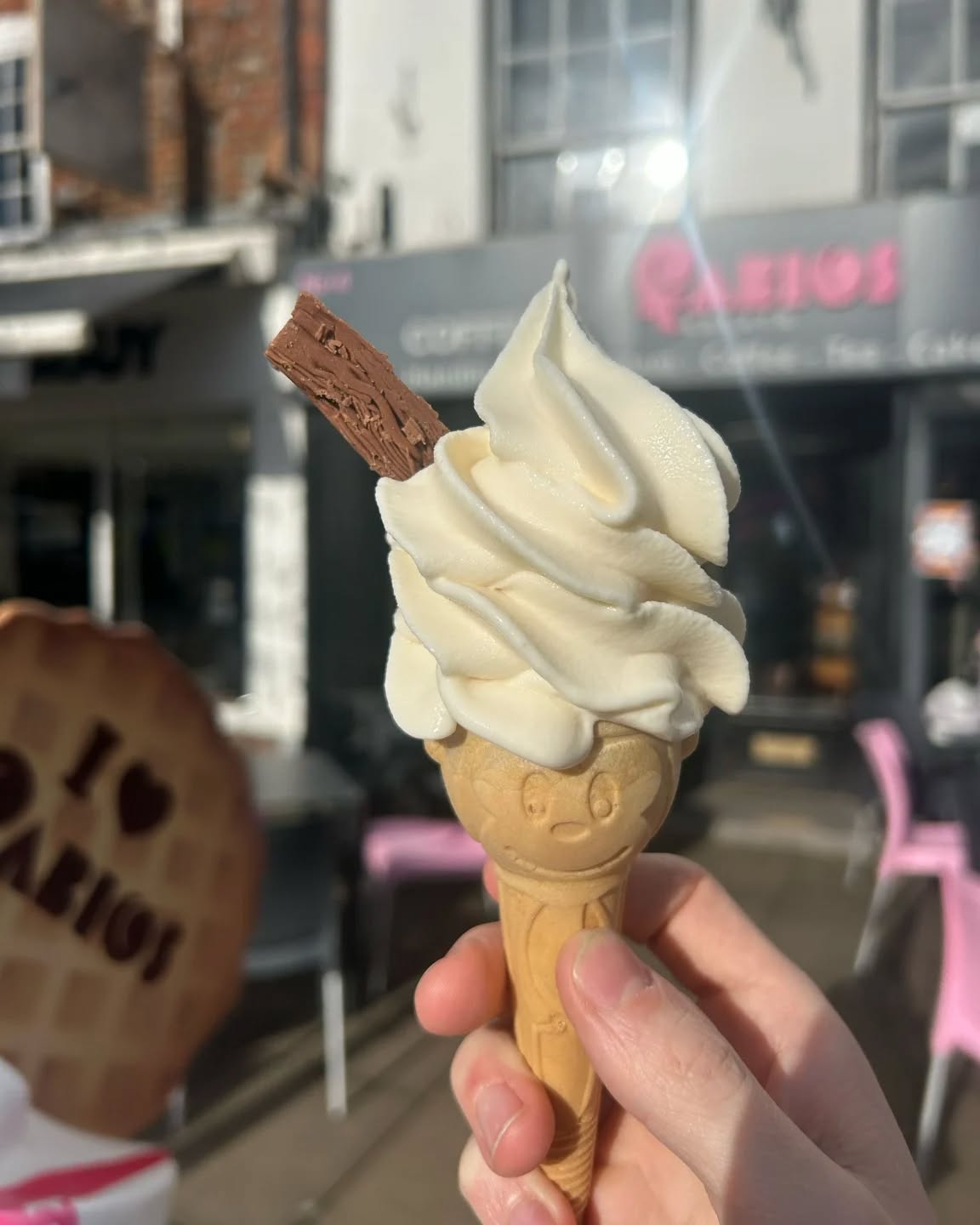 Monkey cones 🐒 #gelato #icecream #hitchin #letchworth #cones