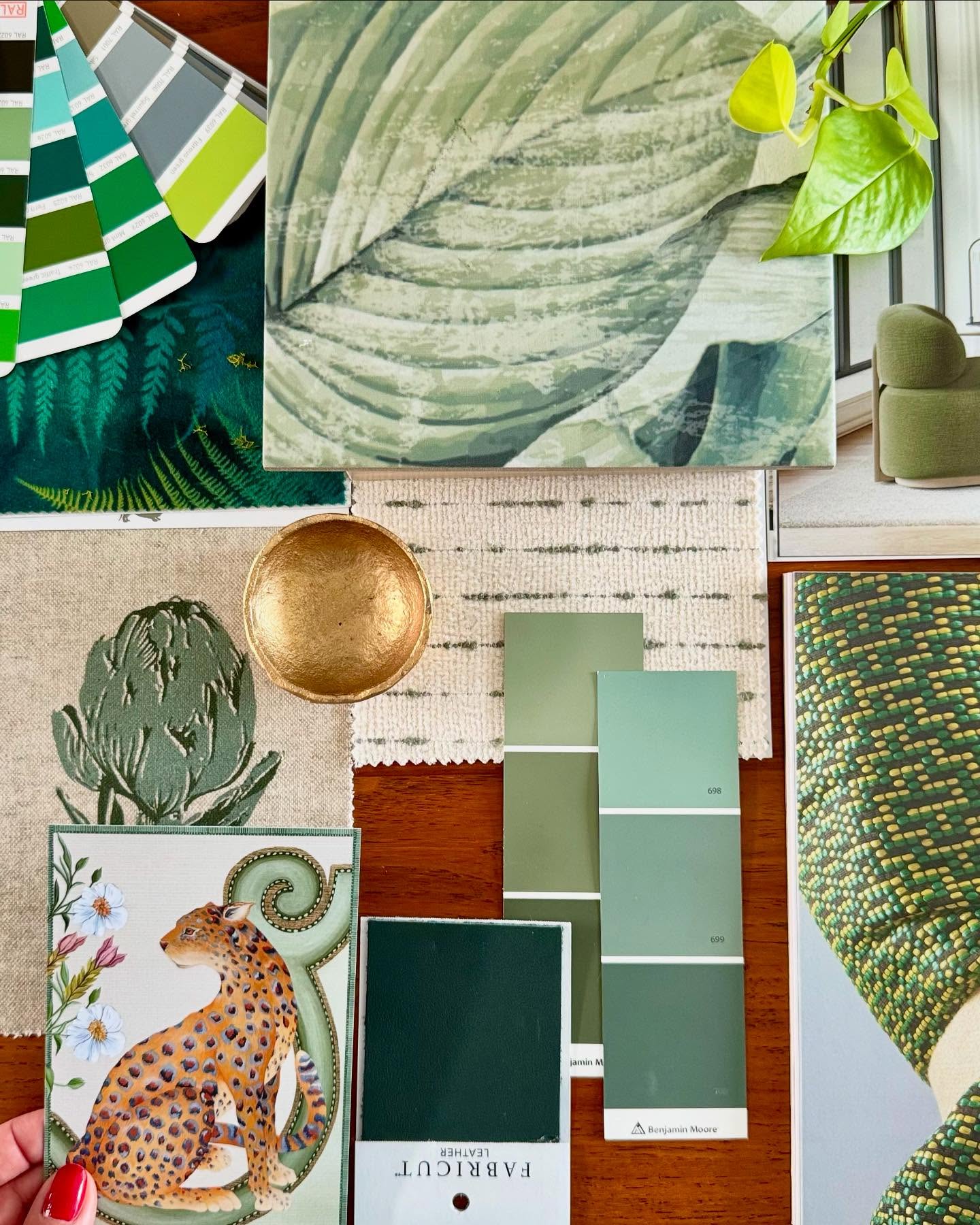Celebrating St. Patrick’s Day 💚 and Spring 🌱 is just around the corner, today we’re bringing a touch of green inspiration! From deep emerald velvet fabrics to soft sage and neutral living spaces, green is timeless, grounding, and always in style. Would you bring this lucky color into your home? 🍀
•
•
•
#MLDesignInteriors
#InteriorDesignStudio
#InteriorArchitecture
#ArchitecturalDesign
#InteriorInspirationMoodBoard
#OnlineInteriorDesign #StPatricksDayInspo #AI #MoodBoardInspiration #InteriorDecor
#InspiredLiving
#RemodelingDreams
#RenderedSpaces
