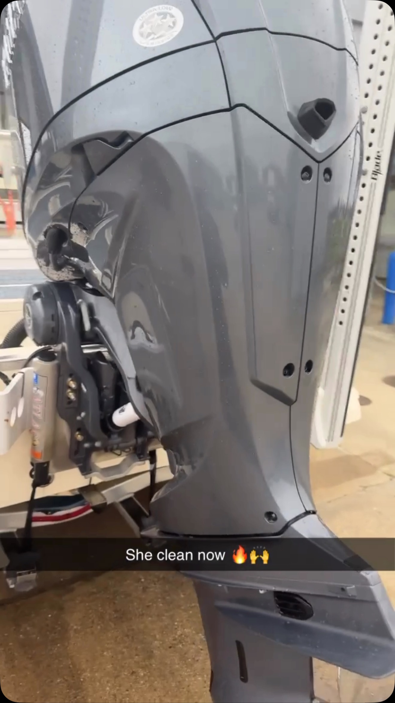 Just got the new Yamaha 350v6 on the saddle ready to hit the water soon give me a call to come check out the new ride! Www.capt-Tim.com