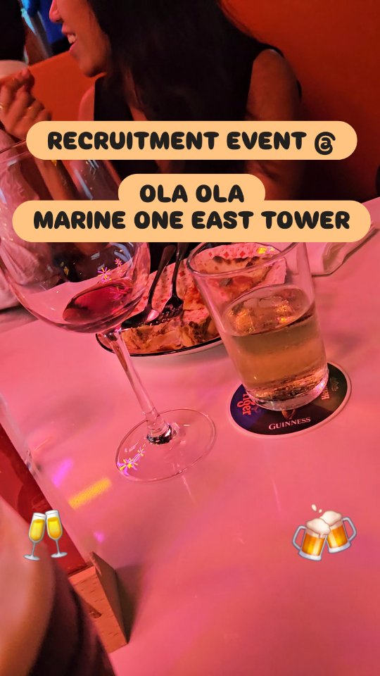 Great food, great company, and even greater career opportunities!
Our recruitment event at Ola Ola Restaurant was a night to remember. Ready to join our dynamic team?
#CareerGrowth #JoinUs #RecruitmentEvent"