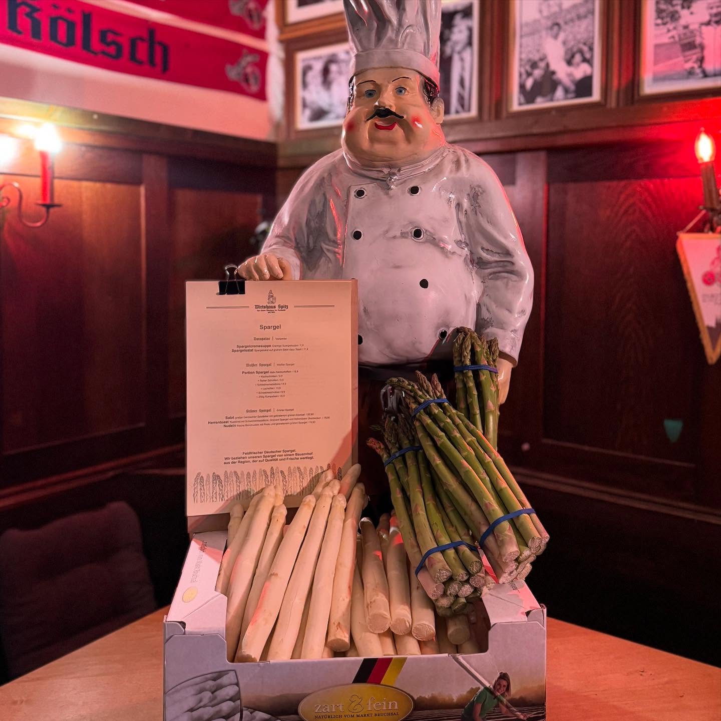 Endlich wieder Spargel em Spitz 🎉
Ab heute bieten wir wieder feldfrischen deutschen Spargel an.
#gaffel #koeln #spargel #lecker #eswirdzeit #sommer #kolsch #spitz