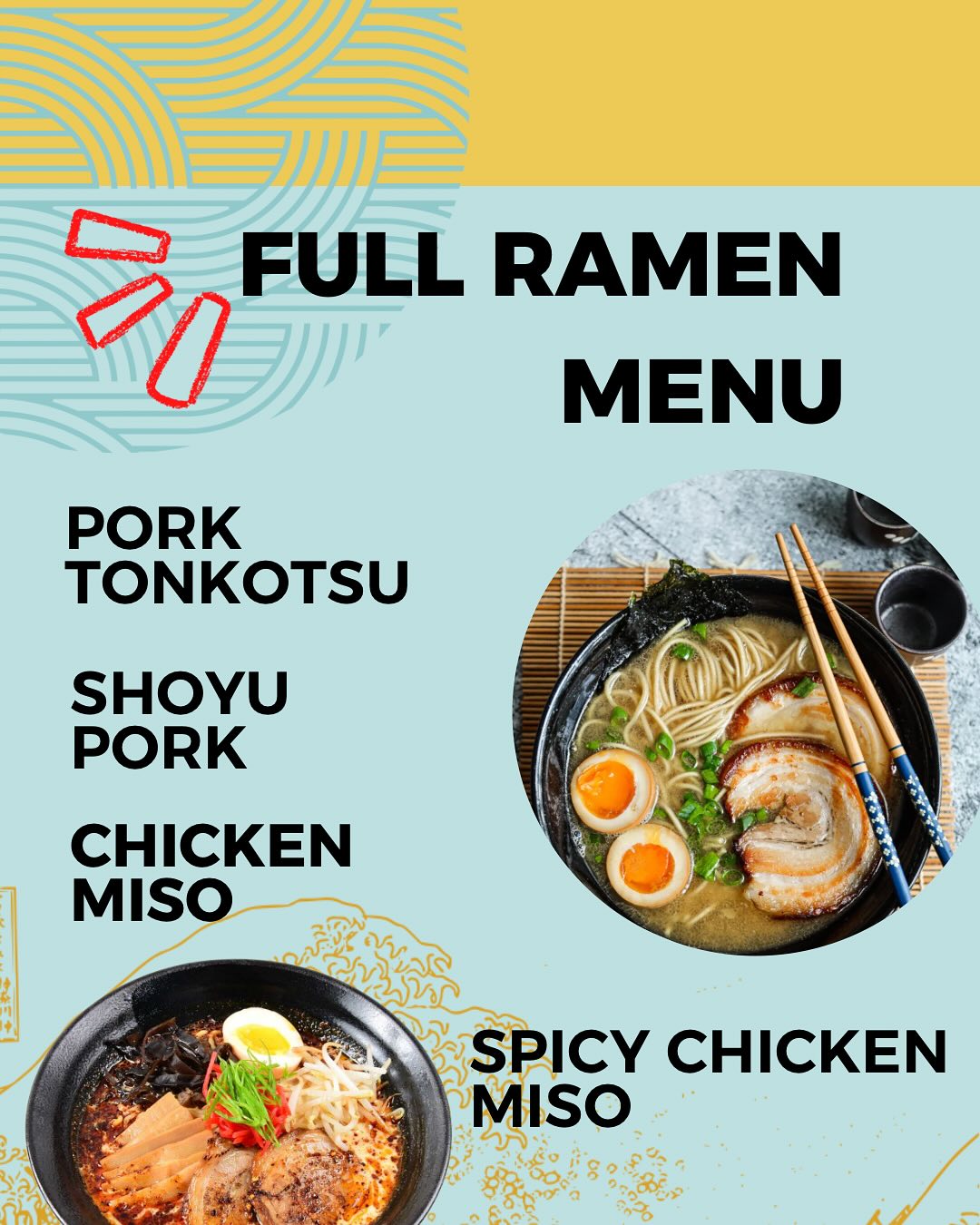 ๐จWe have Ramen on the menu now!!! Six flavors to choose from and each one is unique at its own!!!๐๐. #ramen#franklintn#brentwoodtn#springhilltn#nashville #sunday#comfortfood #eatlocal #goodfood