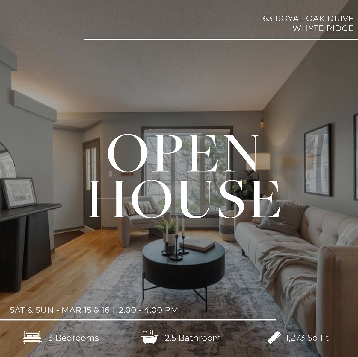 ▪️ Open House Today from 2:00-4:00pm ▪️
63 Royal Oak Drive | $509,900.00
Come take a look inside this Whyte Ridge Home!
Upgrades Include:
▪️ Hardwood Floors
▪️ Main Floor Laundry
▪️ Double Attached Garage
▪️ Spacious Deck
▪️ 3 Bedrooms, 2.5 Baths
▪️ Finished Basement
▪️ Spacious Primary w/ Walk in Closet & En Suite
▪️ Ample Storage
@samaxelrod
DM me to set up a PRIVATE tour ahead of time 👌🏼
Rebecca Karalash | Realtor® Sutton Group
📱 204-688-6406
🌍 www.rebeccakaralash.com
.
.
.
#winnipeg #winnipegrealtor #winnipegrealestate #charleswood #realtor® #winnipegrealestateagent #winnipeghomesforsale #firsttimehomebuyer #winnipeghomes #forsale #whyteridge