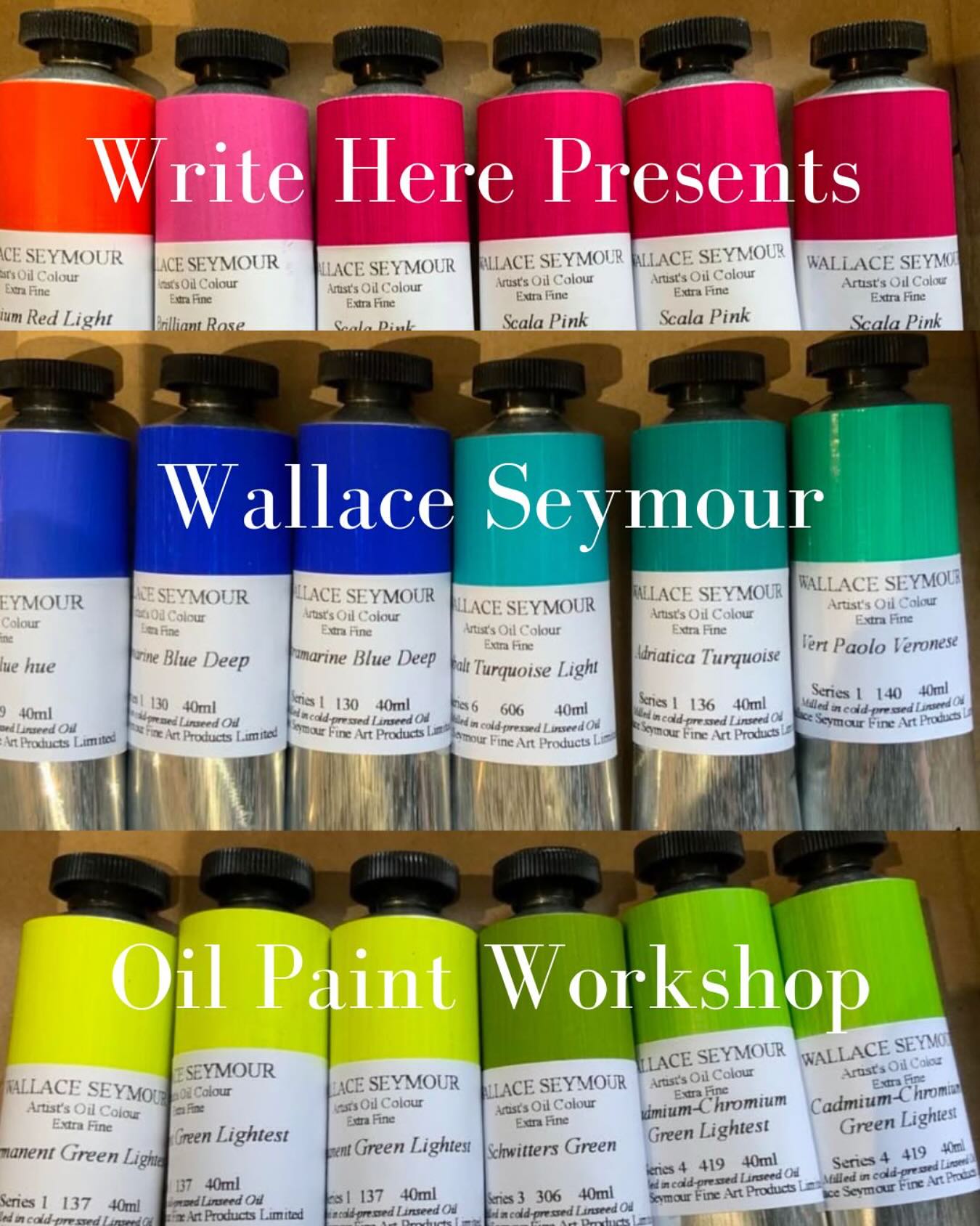 Introducing Our New Workshop in association with @writehereltd :
An Introduction to Oil Painting with @wallace_seymour
This workshop offers Shrewsbury artists a unique opportunity to delve deeper into the Wallace Seymour brand and the fascinating world of oil painting.
Workshop Details:
⚪️ Date: Saturday, 5 April
⚪️Time: 11 AM - 4 PM
⚪️Location: Swan Hill Studios
⚪️Participants: Limited to 12 spaces
⚪️Cost: £14*
*THIS TICKET INCLUDES A LIGHT LUNCH, HOT DRINKS & ALL MATERIALS
Join Rebbeca Wallace and Pip Seymour as they guide you through the essential elements of oil painting. They will explore key ingredients, the qualities of binding media (oils) and pigments (colourants), and help you navigate a basic palette by discussing colour selection based on opacity and transparency. The workshop will also cover oil painting mediums, solvents, and safe studio practices, including brush cleaning techniques without solvents.
As an added bonus, each participant will receive a Write Here goodie bag and a voucher for Wallace Seymour products.
Book your place! Link in our bio ⚪️