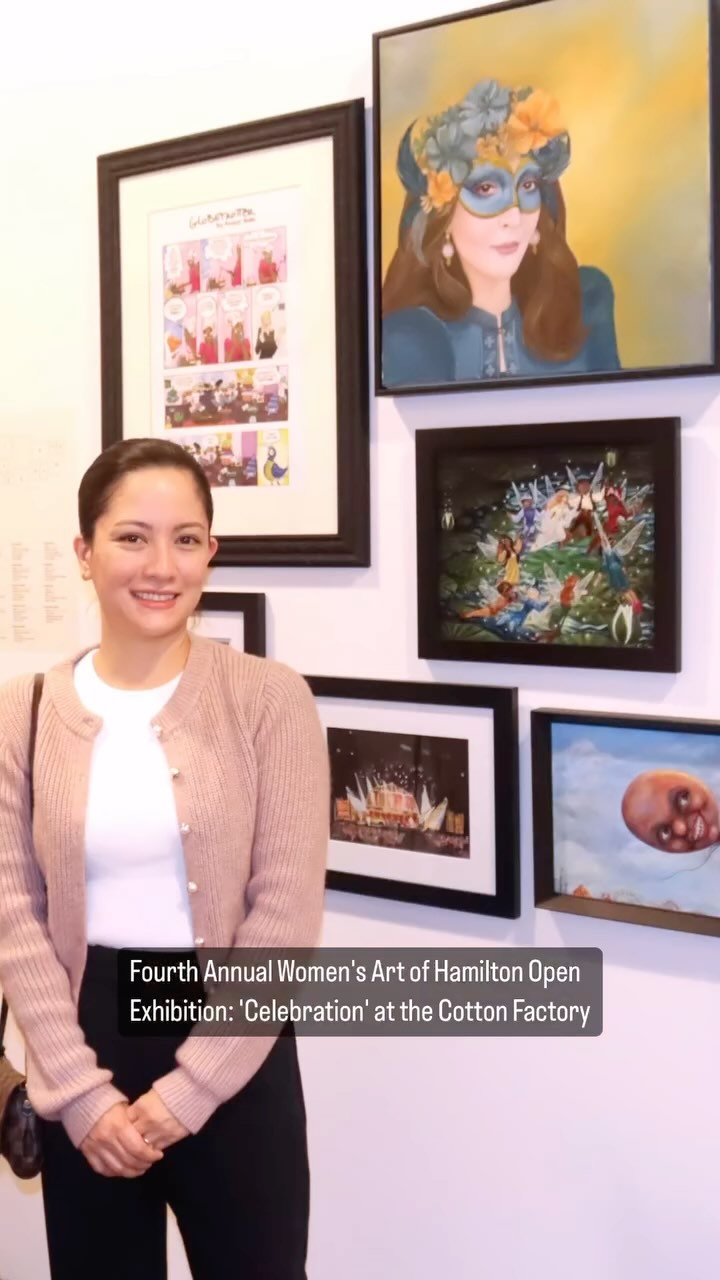 Last night at the opening of the Women’s Art Association of Hamilton Open Exhibition: ‘Celebration’ and the Art Fair at the Cotton Factory. Surrounded by incredible paintings and inspiring creativity!
#artgallery #artcollector #oilpainting #womenwhopaint #hamiltonontariocanada #artexhibit #WAAH130 #HamiltonArtFair #CottonFactory #ArtInspiration #SupportLocalArtists