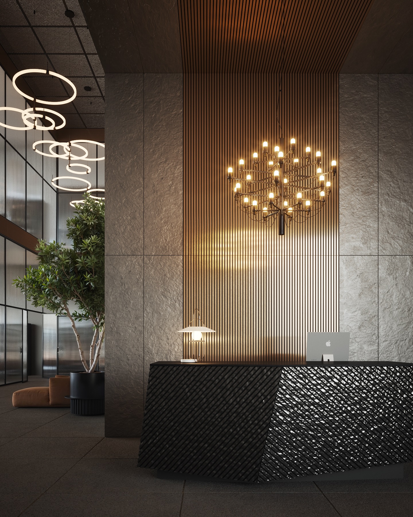 When metal meets stone, the result is a bold and timeless combination. A perfect balance of raw textures and modern elegance—designed to put a modern touch to any space.
Cuando el metal se encuentra con la piedra, el resultado es una combinación audaz y atemporal. Un equilibrio perfecto entre texturas crudas y elegancia moderna, diseñado para aportar un toque moderno a cualquier espacio.