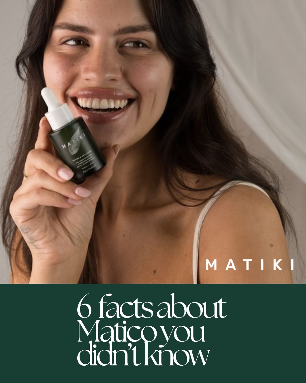 Your skincare routine is missing this powerful ingredientâŚSwipe to find out why Matico is the game changer you didnât know you needed! đ