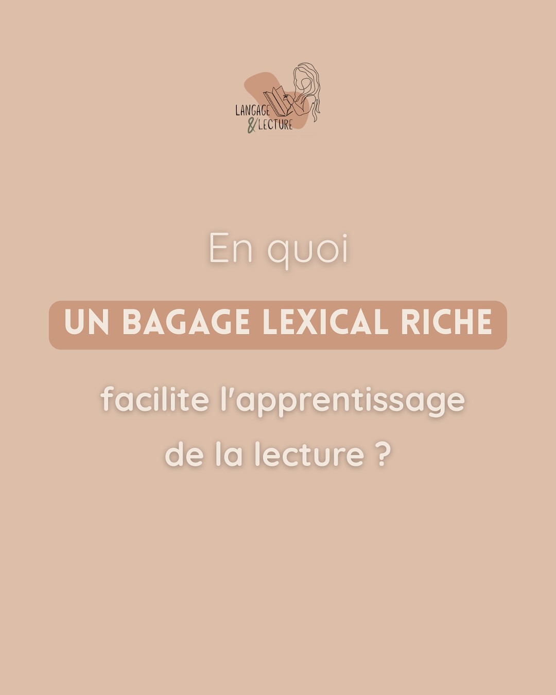 Un bagage lexical riche: une étape clé pour une entrée dans la lecture réussie ! 📚🧠
Les recherches en neurosciences montrent qu’un vocabulaire riche facilite non seulement le déchiffrage des mots, mais aussi la compréhension du texte.
👉🏼 En exposant les enfants à un large éventail de mots dès le plus jeune âge, vous les aidez à développer des bases solides pour une entrée dans la lecture plus aisée et agréable. 💡
Chez vous, que faites-vous au quotidien pour enrichir le vocabulaire de votre enfant ?
Dites-nous en commentaire ! ✍️
#Vocabulaire #Lecture #Neurosciences #ApprentissageDeLaLecture #ParentsEtEnfants #DéveloppementLinguistique #bagagelexical #apprendrealire #enrichirsonvocabulaire #lexique #lirepourleplaisir #developpementdulangage #liredeslivres