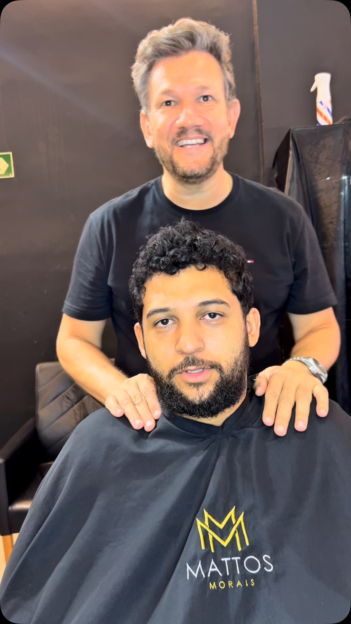 Seguimos com o nosso visagismo! Confira mais uma transformação incrível! Agende sua consultoria visagista e se surpreenda com o seu novo visual! 👊✂️💥