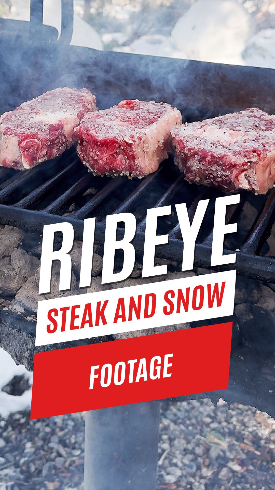 Ribeye steak sizzling on the grill, a cold beer in hand 🍺, snow falling softly ❄️, and celebrating St. Patrick’s Day the best way possible! 🍀🥩 #stpatricksday