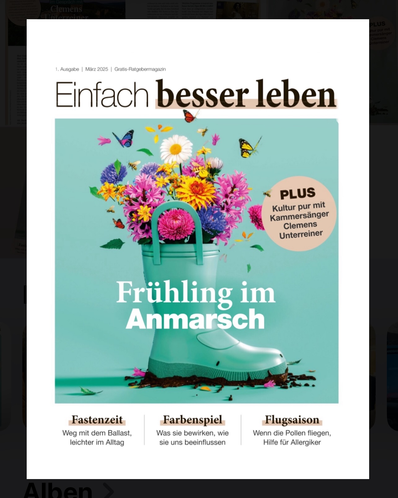 HEUTE 📰 Einfach besser leben - Der Frühling im Anmarsch 🌹🌺🌷
PLUS Kultur pur mit Präsident der HILFSTÖNE
Clemens Unterreiner 🎶🫶
Kunst&Kultur&Musik und schöne inklusive Momente mit Oper für blinde und sehbehinderte Menschen 2025 🎶❣️😎🎭🤩 Let’s OPERA ❣️ Alltag RAUS 🔜 Gars REIN www.operburggars.at ℹ️ Danke @manuela_kirchebnerwieland und der @heute.at Redaktion 🙏 🔗 https://epaper.heute.at/titles/heutemagazine/13143/publications/49/pages/1 @hilfstoene @gars_ein_herrliches_fleckchen @operburggars_official @hilfstoene @clemensunterreiner #ClemensUnterreiner #ViennaBaritone #unterreineropera #unterreiner #kammersänger #heute #operfürblindeundsehbehindertemenschen #operburggars #oper #opera #latraviata #letsopera #concert #konzert #intendant #charitygentleman #hilfstoene #benefiz #operasingers #operalover #musik #news #kultur #OperaNews 📸©️CU | HEUTE | OBG