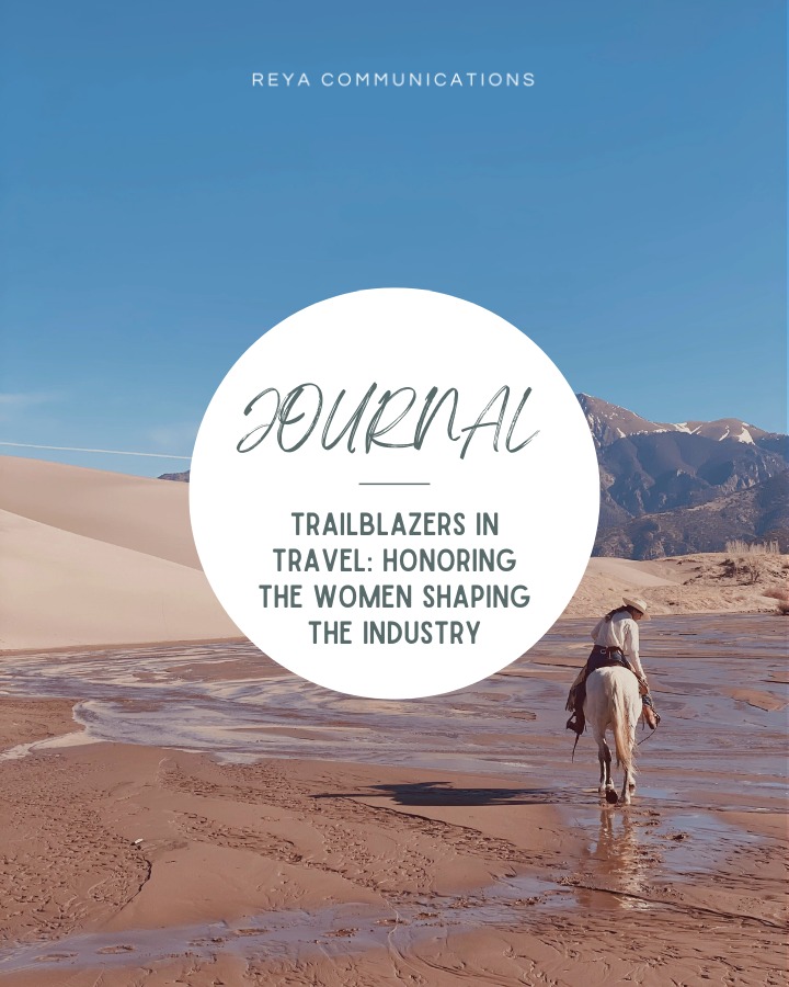 As a woman-owned business, we believe in celebrating the achievements of the remarkable women leading the way, inspiring the next generation, and proving that there is no limit to where ambition, passion, and resilience can take you
.
In our latest feature on the JOURNAL, we spotlight Trailblazers in Travel: Honoring the Women Shaping the Industry. This Women’s Month, we shine a light on five extraordinary women—each a force in her own right—who have carved their own paths in the travel industry.
From luxury lodges in Africa to boutique hotels in Ireland, these women embody leadership, perseverance, and a deep-rooted love for travel. They’ve graciously shared their insights, experiences, and advice for future generations of female leaders.
As Go2Africa’s Maija de Rijk-Uys shares, “You don’t have to have everything figured out before you take the next step. Say yes, even when it scares you.”
Find more inspiring advice by swiping through or visiting our latest JOURNAL post. Link in the bio.
For travel and hospitality journalists seeking to highlight the impact of female leadership in the industry, we invite you to explore their stories and get in touch.
#TrailblazersInTravel #WomensMonth #LuxuryTravel #WomenInHospitality #WomenInTravel #TravelJournalism #REYACommunications