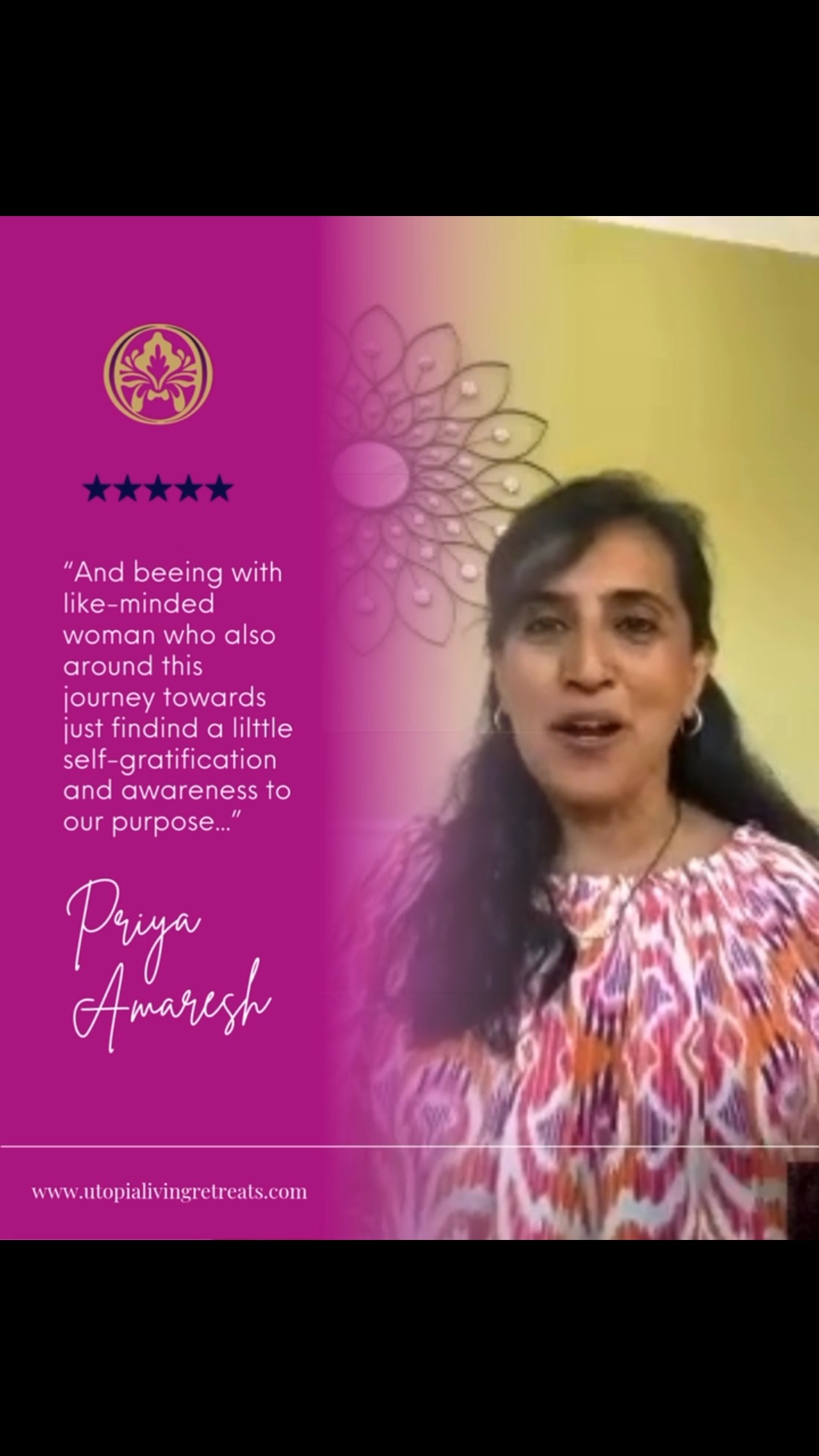 Hear from Priya Amaresh as she shares her transformative experience at our Utopia Retreat Bali! ✨🌿
Join us in the next Bali retreat and embark on your own journey of self-discovery, healing, and rejuvenation. 🌸
Elevate your perspective, embrace gratitude, and immerse yourself in a treasure of rich culture and well-being for your mind, body, spirit and relationships! This is your chance to recharge and connect with inspiring women leaders in paradise!
Our Luxury Utopia Retreat Experiences are designed to nurture the holistic well-being of purpose-driven women through wellness, coaching, culture, and social impact experiences.
Join our Q&A Coffee Chat Tomorrow: ☕️
🗓️ Sun. 3-16 @ 4 PM EST
RSVP - Zoom: https://bit.ly/utopiaretreats2025
Links in Bio!💫
Learn more at https://www.utopialivingretreats.com/
#UtopiaRetreatBali #Testimonial #RetreatToRecharge #WellnessJourney #BaliRetreat #HealingRetreat #MindfulLiving #InnerPeace #SelfCareSanctuary