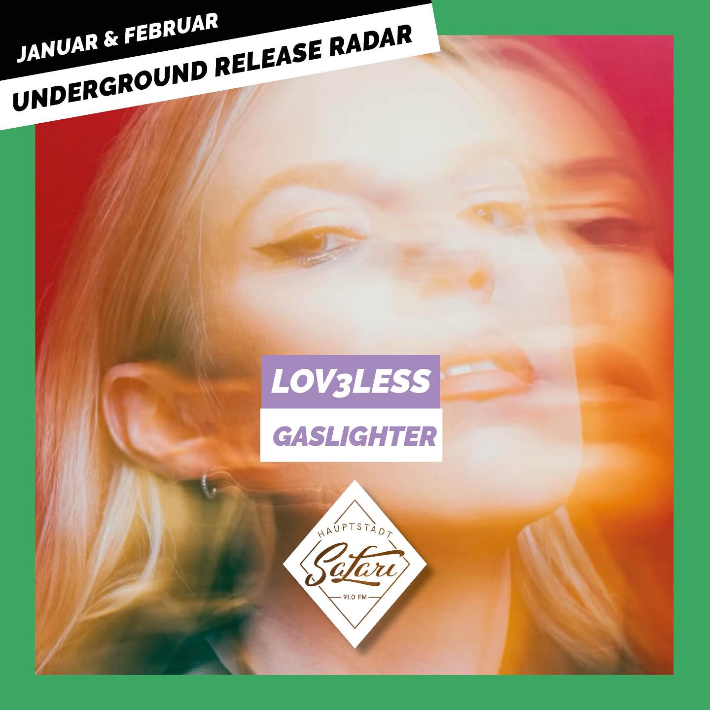 ◾️Lov3less, hat kürzlich ihre Single “Gaslighter” veröffentlicht, die sich mit dem Thema emotionaler Manipulation auseinandersetzt.
◾️Der Begriff “Gaslighting” beschreibt eine Form der psychologischen Manipulation, bei der das Opfer dazu gebracht wird, an seiner eigenen Wahrnehmung zu zweifeln.
◾️Lov3less lädt dazu ein, den Song laut aufzudrehen und mitzusingen, um angestauten Frust abzubauen. Musikalisch überzeugt “Gaslighter” mit energiegeladenen Drums von Martin Brummelkamp und einem treibenden Bass von Jasja Offermans.
👉 Jetzt den ganzen Underground Release Radar auf Spotify hören! Link in der Bio 🎧