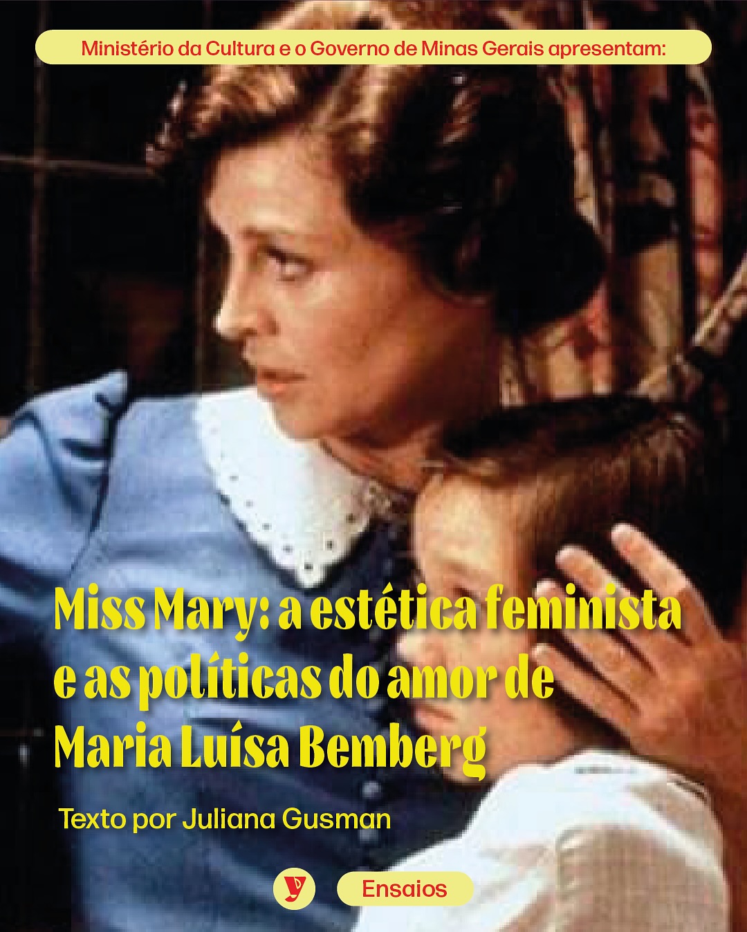 📢 NOVO TEXTO NO SARA Y ROSA! 🎬✨
🔍 Miss Mary: a estética feminista e as políticas do amor de Maria Luísa Bemberg
Um olhar profundo sobre a obra da cineasta argentina que desafiou convenções e marcou a história do cinema feminista na América Latina.
🎥 “É um compromisso moral. 93% dos cineastas são homens. Creio que seria uma imoralidade que, fazendo cinema e sendo mulher, eu priorizasse os personagens masculinos.” – Maria Luisa Bemberg
📖 Leia a análise completa de Juliana Gusman e mergulhe na potência cinematográfica de Bemberg. Disponível em sarayrosa.com!
#CinemaFeminista #MariaLuisaBemberg #CríticaCinematográfica #SarayRosa #MulheresNoCinema
⸻
📢 ¡NUEVO TEXTO EN SARA Y ROSA! 🎬✨
🔍 Miss Mary: la estética feminista y las políticas del amor de María Luisa Bemberg
Un análisis de la obra de la cineasta argentina que desafió las convenciones y dejó una marca en la historia del cine feminista en América Latina.
🎥 “Es un compromiso moral. El 93% de los cineastas son hombres. Creo que sería una inmoralidad que, haciendo cine y siendo mujer, priorizara los personajes masculinos.” – María Luisa Bemberg
📖 Lee el análisis completo de Juliana Gusman y sumérgete en la potencia cinematográfica de Bemberg. Disponible en sarayrosa.com!
#CineFeminista #MariaLuisaBemberg #CríticaCinematográfica #SarayRosa #MujeresEnElCine
