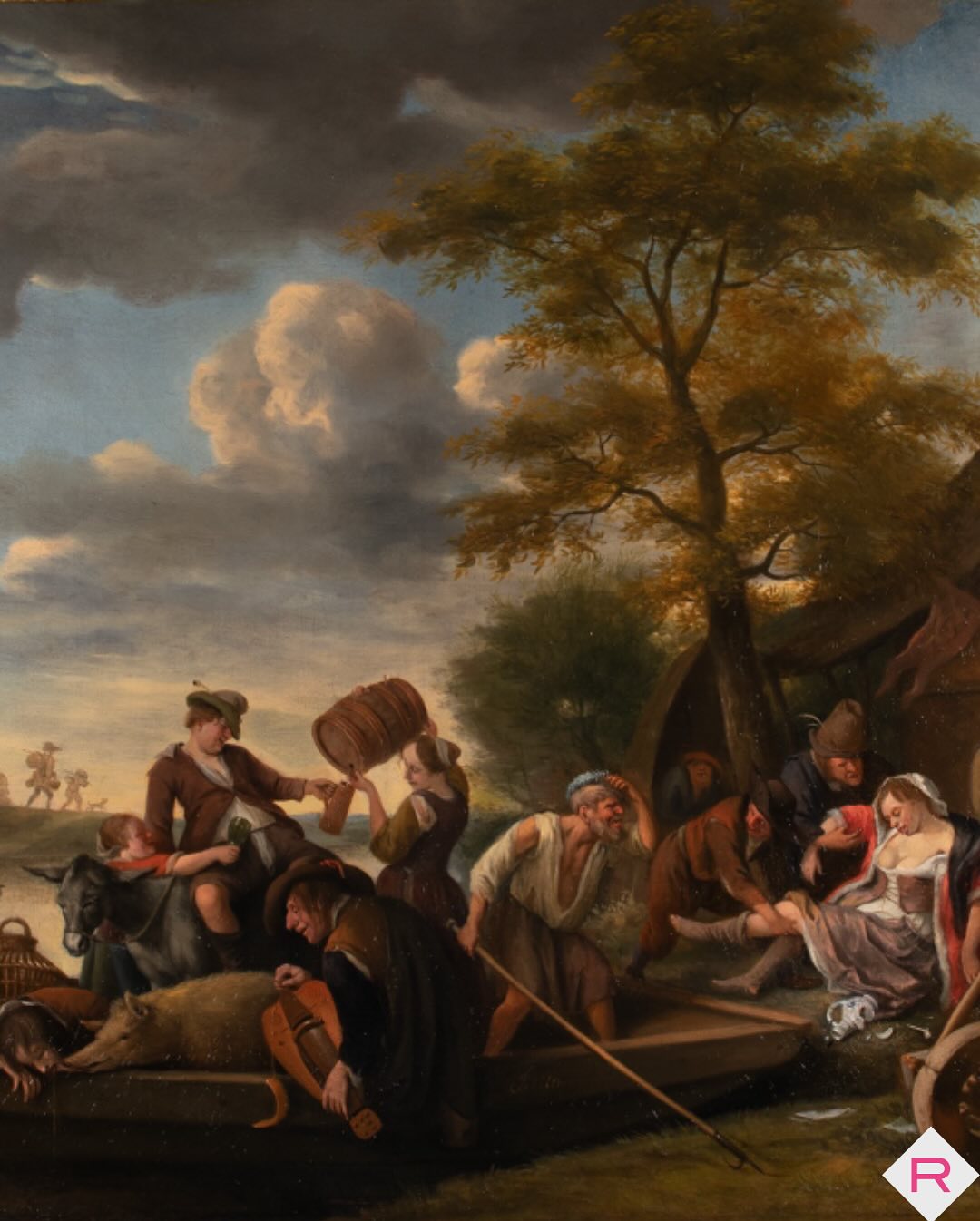 Jan Steen’s Tavern Scene - TEFAF Maastricht 2025
As part of our contributions to @tefaf Maastricht 2025, Studio Redivivus is pleased to have conserved another remarkable masterpiece-Jan Steen’s Tavern Scene (c. 1700).
This painting is presented by one of the fair’s distinguished dealers, showcasing our ongoing commitment to preserving exceptional works for this prestigious event.
Our team carefully removed modern wooden extensions and false overpainting to reveal the original layers beneath. The thorough process involved the careful removal of surface dirt, followed by varnish and overpaint removal, allowing the true character of the painting to reemerge.
Advanced imaging techniques, including X-ray and Infrared Reflectography, were essential in uncovering the artist’s original intentions and ensuring a precise restoration process.
Structural treatments were conducted to stabilize the canvas, followed by the application of a new varnish and careful retouching of any paint losses. The painting has been restored to a high-level state, with its original composition now revealed in greater clarity.
We are honored to contribute to the preservation of this iconic work, which will soon be displayed to collectors and connoisseurs at TEFAF Maastricht 2025.
Studio Redivivus specializes in the conservation and restoration of fine art collections. If you’re are looking for expert treatment or consultation on collection care, visit us at www.redivivus.nl or reach out to us directly.
#TEFAF2025 #JanSteen #OldMasters #ArtConservation #RedivivusStudio #Restoration
#FineArtMarket #TEFAF