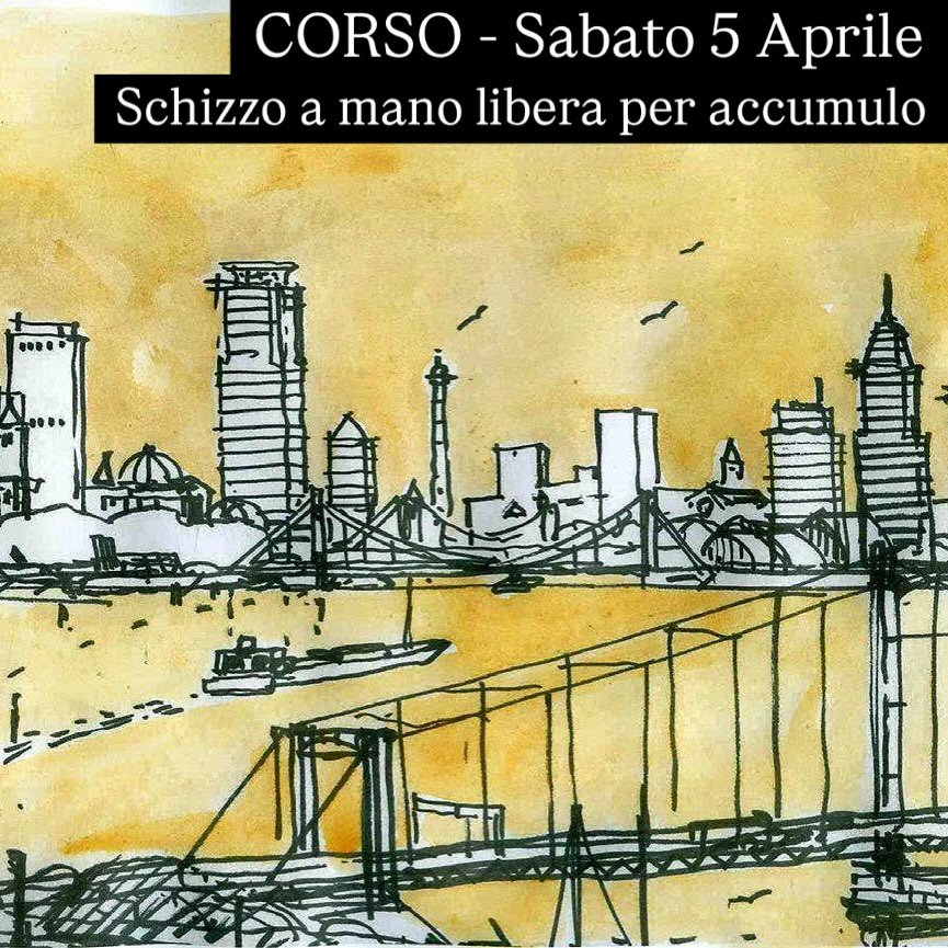 🖌️ Schizzo a mano libera per accumulo ✍️📐
Scopri una tecnica originale e stimolante con il workshop “Schizzo a mano libera per accumulo” condotto da Salvatore Grande!
🔎 Cos’è il disegno per accumulo?
Una tecnica che permette di costruire un disegno aggiungendo progressivamente elementi e dettagli, creando una composizione ricca e coinvolgente. Perfetto per chi vuole affinare le proprie capacità di osservazione e rappresentazione.
🧑🎨 Chi è Salvatore Grande?
Architetto con una lunga esperienza in progettazione e rendering, Salvatore porta avanti una ricerca personale sulla contaminazione tra digitale e manuale, con un’attenzione particolare ai reportages ambientali e ai quaderni di viaggio.
🗓️ Data: Sabato 5 aprile 2025
🕒 Orario:
Mattina: 10:00 - 12:00
Pomeriggio: 14:00 - 16:00
📍 Luogo: Pro Senectute Ticino e Moesano, Lugano-Bozzoreda
💰 Costo: CHF 60.- (CHF 80.- per i non associati)
👥 Posti limitati: Da 3 a 6 partecipanti
📩 Iscrizioni entro il 31 marzo 2025
🖌️ Materiale parzialmente fornito
🎯 Livello: Medio
🔎 Per info e iscrizioni, visitate il sito USTi (link in bio)! 💬
Non perdere l’occasione di scoprire questa tecnica affascinante e arricchire il tuo approccio allo sketching. Ti aspettiamo!
#UrbanSketchersTicino #WorkshopArtistico #SketchingWorkshop #DisegnoDalVero #SchizzoAManoLibera #ArteInTicino #SketchLife #CreaConNoi #TicinoCreativo #DisegnoPerAcccumulo