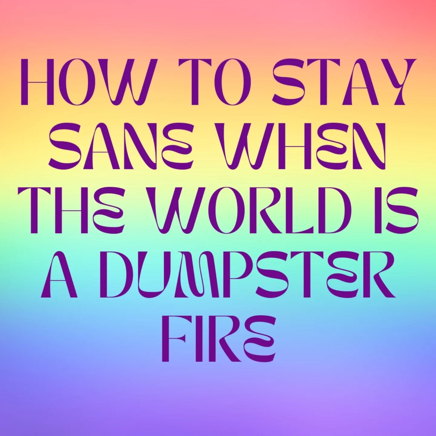How to stay sane when it seems like someone adds 87 bags of garbage to the dumpster fire every day:
Pretend you're a cat.
Bean doesn't know what a president is.
Noodle has never heard of tariffs.
Kenobi has one brain cell and it is solely interested in obtaining delicious food that will upset his delicate GI biome.
Be a cat.
