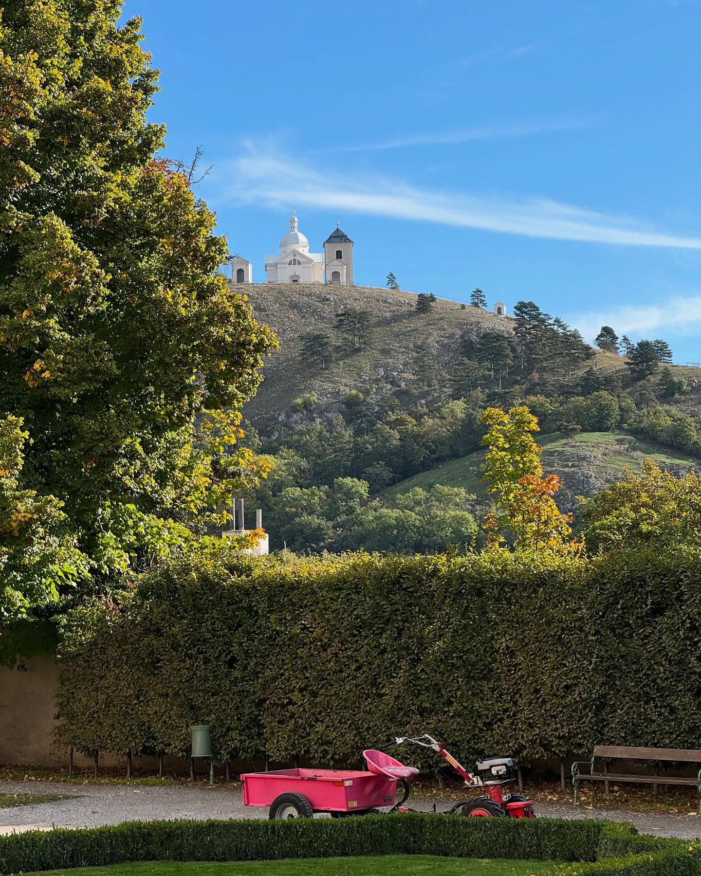 Loňská nostalgie v zámecké zahradě. (c) František Zelinka
#sebastian #sebastianus #mikulov #nikolsburg #svatykopecek #svatykopecekmikulov #heiligerberg #morava #mähren