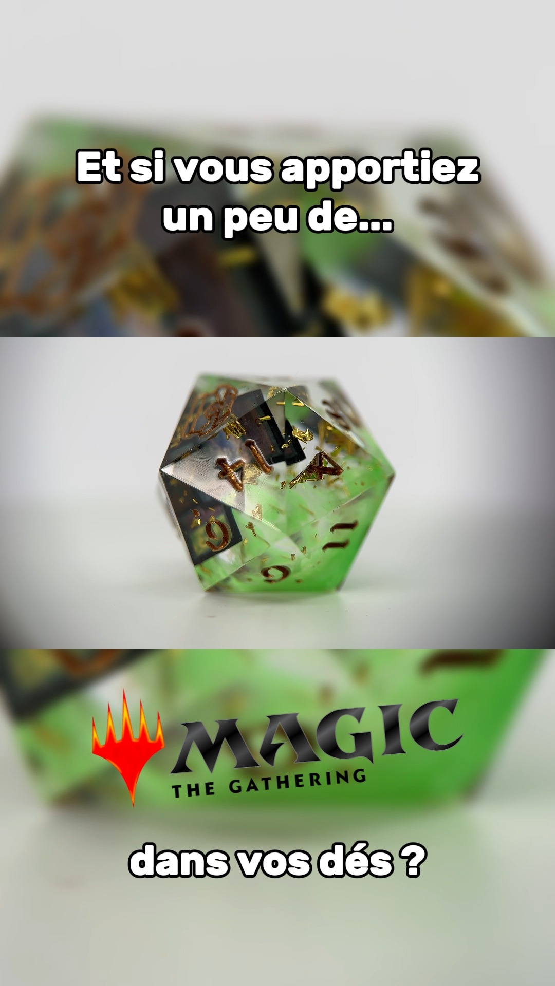 🎲✨ Des dés avec des mini cartes Magic à l'intérieur ? Oui, ça existe ! ✨🎲
On a fusionné notre amour pour les jeux de rôle et Magic the Gathering pour créer des sets de dés uniques avec de véritables mini cartes MTG encapsulées à l'intérieur. 🔥
Chaque dé est une pièce unique, parfaite pour ajouter une touche magique à vos parties de DnD ou pour compléter votre collection. 🖤
Vous pouvez les retrouver sur notre boutique Etsy ou via ce lien : http://bit.ly/4ivZiq6
Alors, vous êtes plutôt Planeswalker ou maître du Donjon ? 👑
#DiceGoblin #MagicTheGathering #DND #MTG #HandmadeDice #GeekCraft #lalooterie #artisanat #jdr #resine #handmade #pourtoi #faitmain #dnd #dés #dice #dnd5e #boutique #etsy
