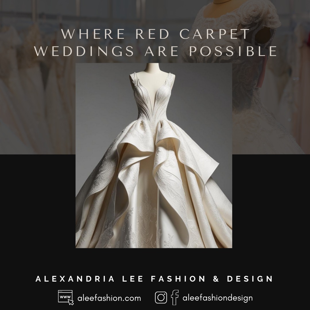 Let us make your dream wedding dress a reality!
Book your consultation today at www.aleefashion.com