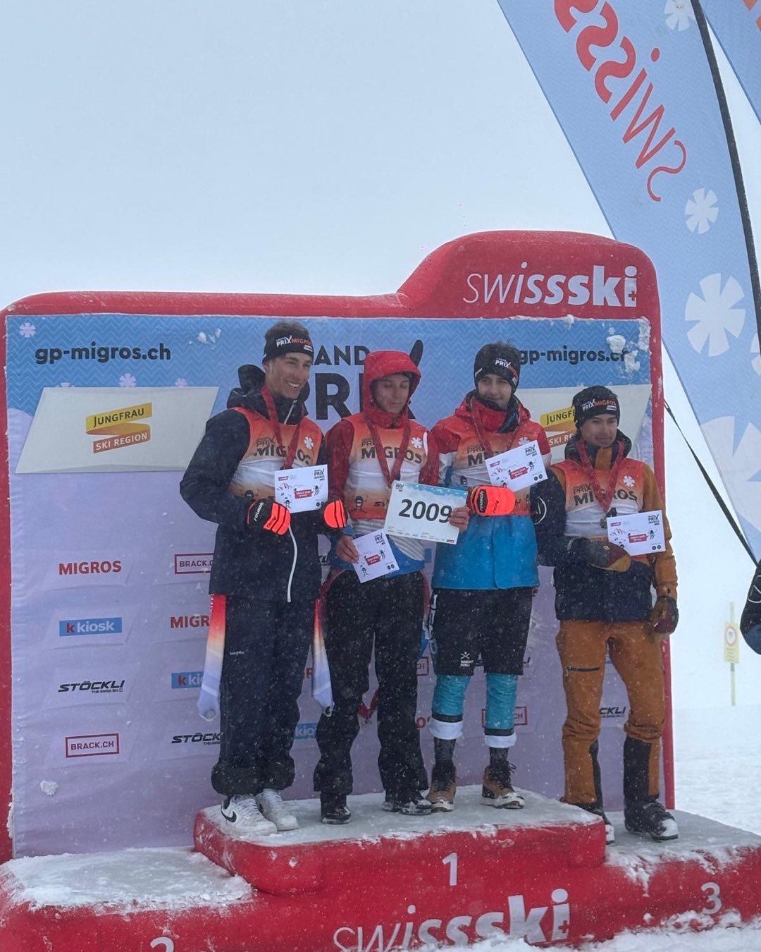 Da waren es schon 8! Eine weitere Finalqualifikation für den GPM in Davos! Louis schafft dies mit einem feinen 3. Platz🥉💪 in Grindelwald souverän!