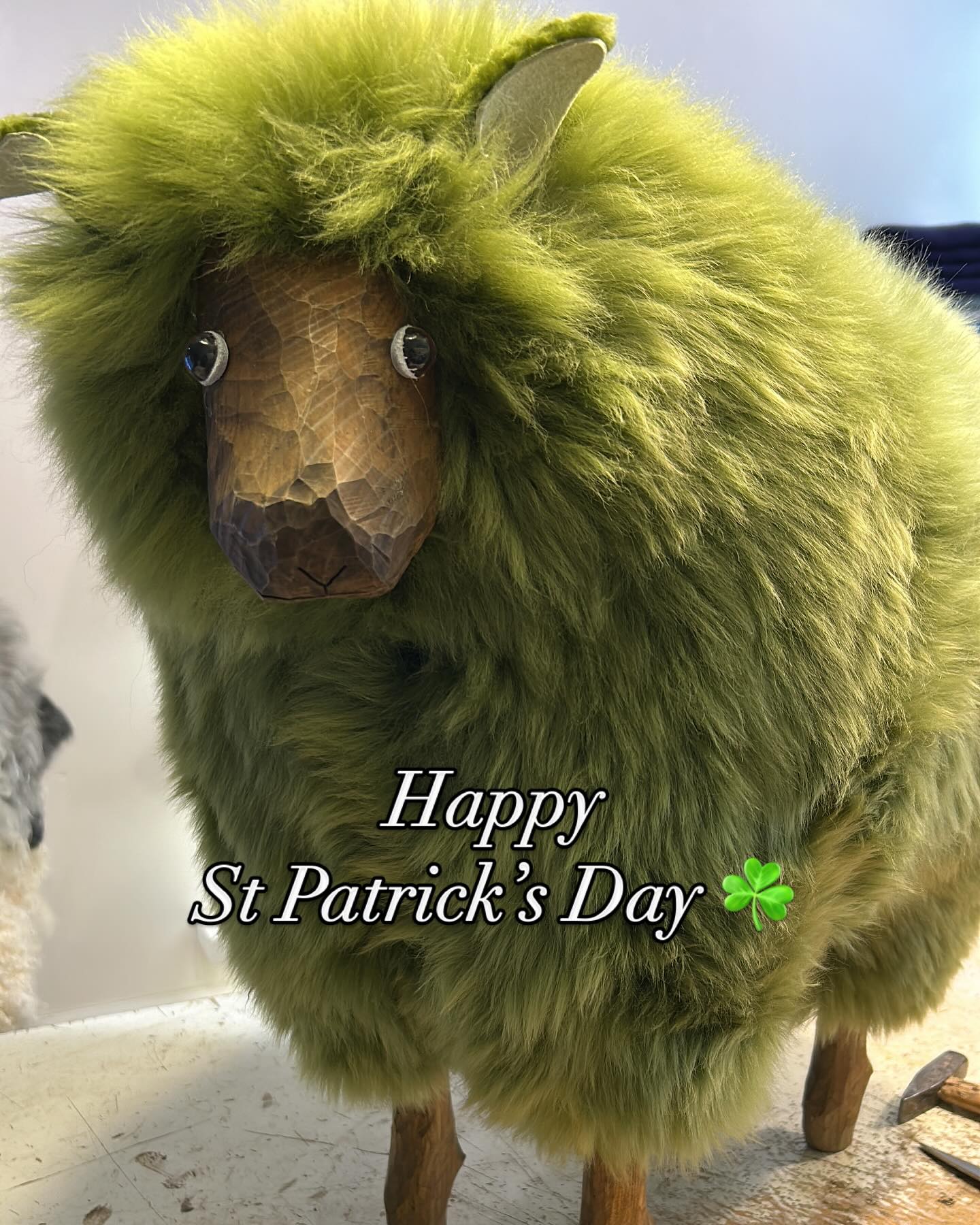 Sending St Patrick’s Day love and best wishes you all 🐑☘️