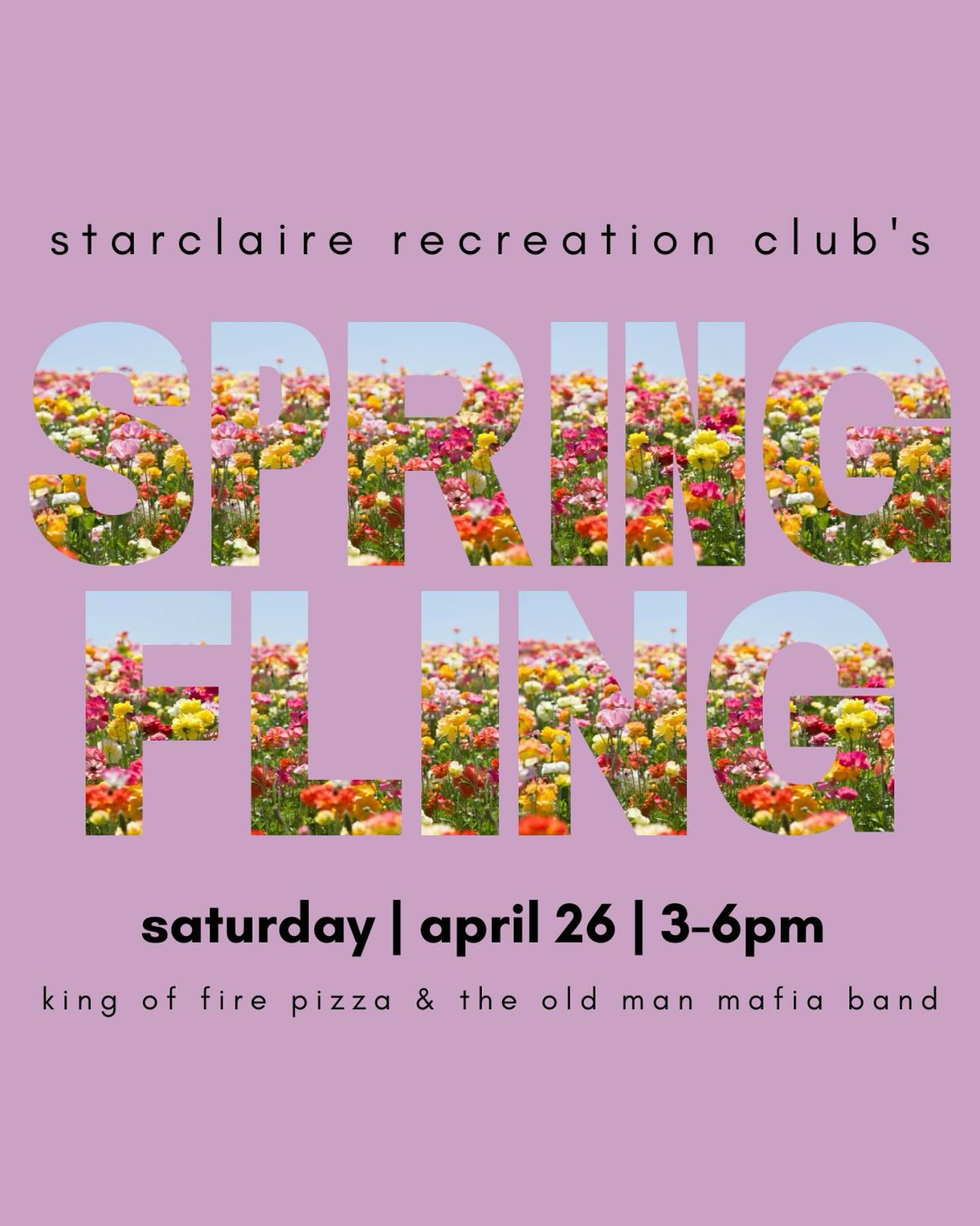 the weather is getting nicer and we are getting ready for spring fling! now accepting vendors at no fee - dm us to sign up.