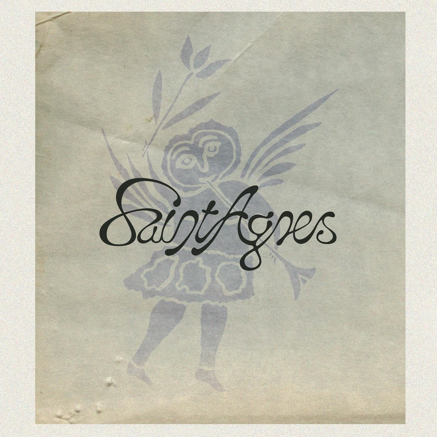 The mascot is one of my favorite aspects of Saint Agnes 🪽
Inspired by a greeting card found in the archives of @nyplpicturecollection the original design is titled “Angel with Tulip” and taken from a late-18th century Pennsylvania Dutch writing book.
@oceanelunven_ redrew the original with some slight variations while maintaining its playful, friendly, androgynous spirit and… it’s perfect.
I’m so happy to have this buddy adorn new print materials, our website, and someday….. merch 👀👀👀 stay tuned on that one & lmk if there particular things you’d like to see 🧐🧐🧐