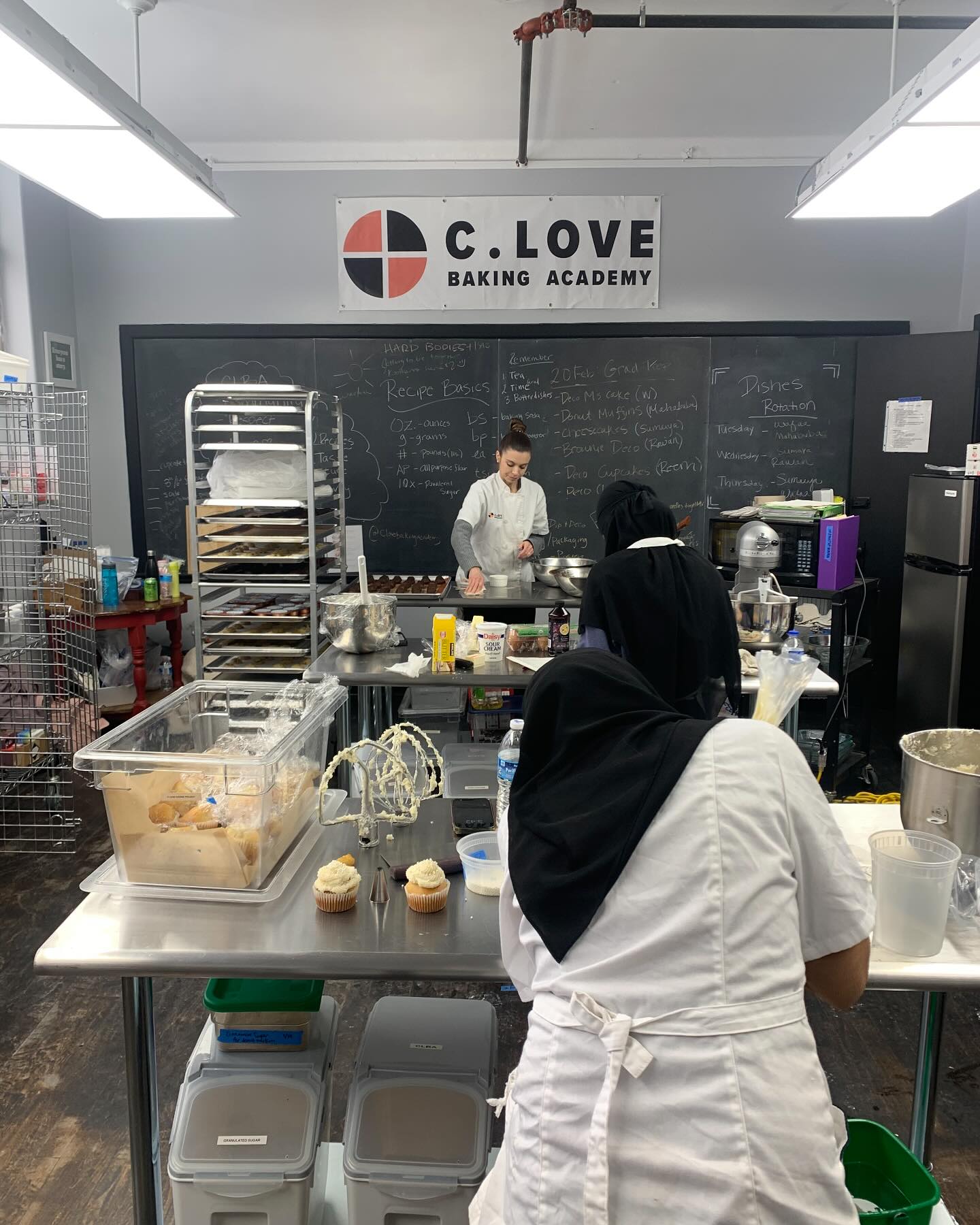 Celebrating Our Amazing Instructors! 🍰👩🏫
Behind every incredible bake is an even more incredible mentor! 💙 A huge round of applause for Megan (@mmusick96) and Reem (@rere31031)—the heart and soul of our CLBA classroom. Their patience, expertise, and passion for baking have shaped our students in ways beyond the kitchen.
From teaching piping techniques to encouraging creativity, Megan and Reem have guided our students every step of the way. We are SO grateful for their dedication, kindness, and talent. CLBA wouldn’t be the same without them!
Drop a ❤️ in the comments to show some love for these two amazing instructors!
#CLBA #BakingFuturesBright #FutureChefs #ThankYou #MentorsMatter #DetroitBaking