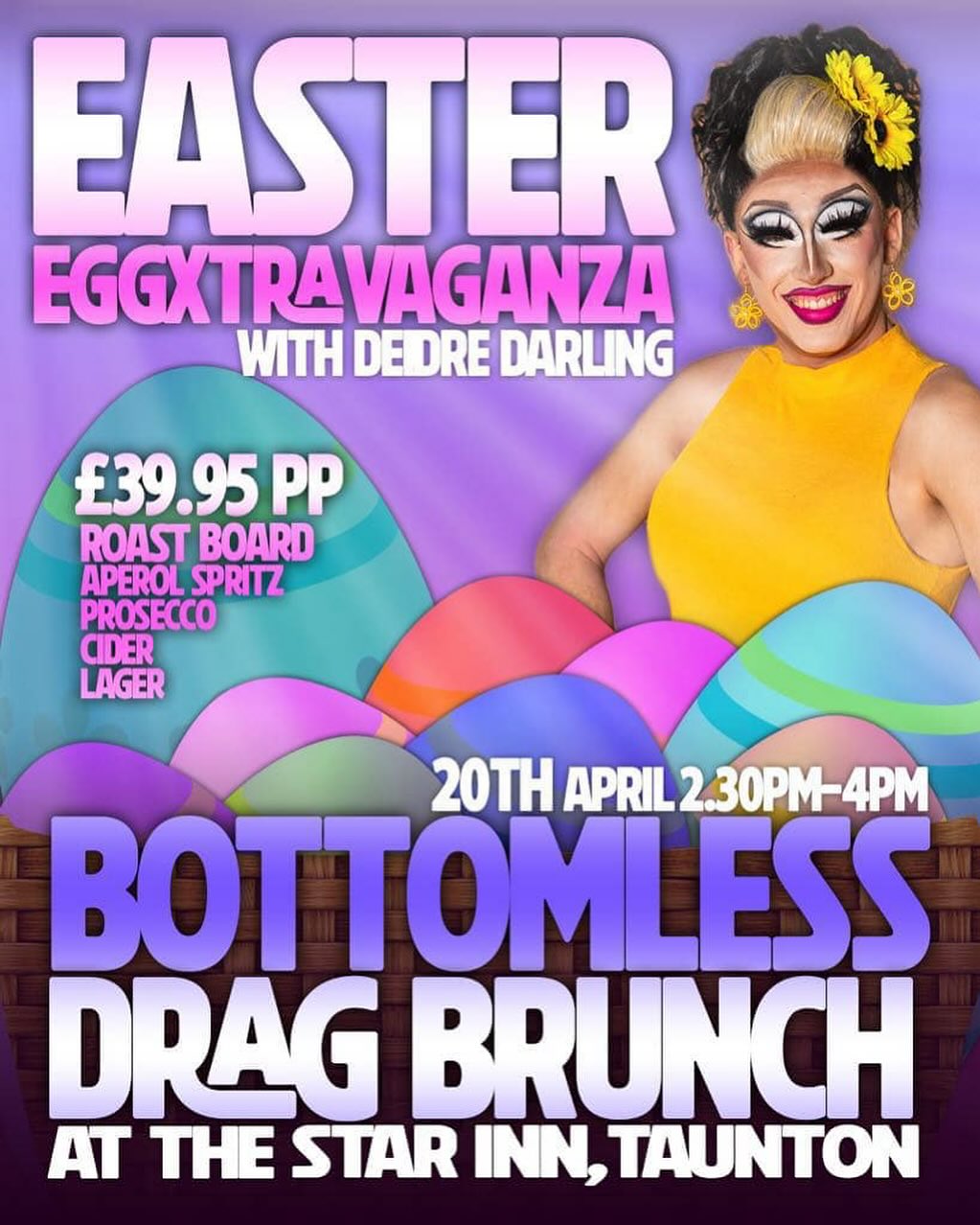 20th April!
Get in touch now to book as only limited spaces!