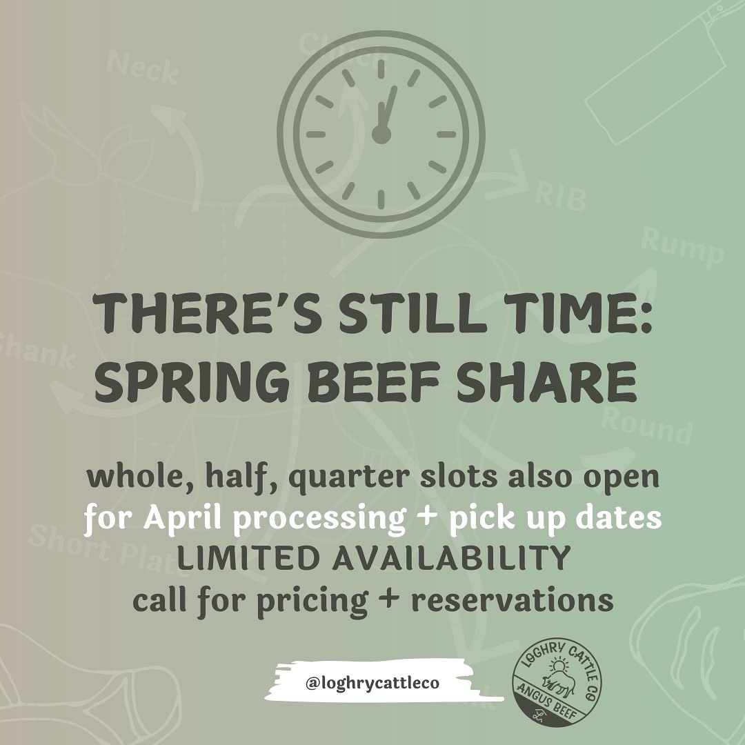 Spring shares are selling out fast! Is your freezer stocked for grilling season?! 🥩🥩🥩