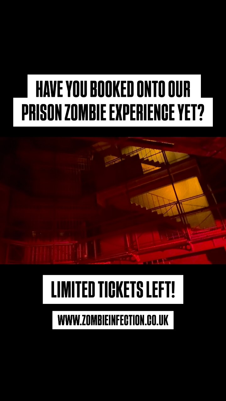 🚨 FINAL EVENT! It’s time to dive back into Chapter 7 at Dorchester Prison one more time in 2025! 🔥
This massive abandoned site is packed with everything you could want from a zombie apocalypse: zombies lurking at every corner, hundreds of hiding spots AND three epic “boss battles” for our survivors to face in one intense, heart-pounding finale!
⚠️ This may be your last chance to experience this epic finale! Tickets are available now through the link below, with our exclusive Quad Damage deals!
Can YOU survive our most thrilling experience yet? 🧟♂️🧟♀️
🎟️ https://bit.ly/ZIPrison
📧 info@zombieinfection.co.uk
#ZombieInfection #Dorchester #ZombieApocalypse #SurviveThePrison #BossBattles #ZombieSurvival #escaperoom