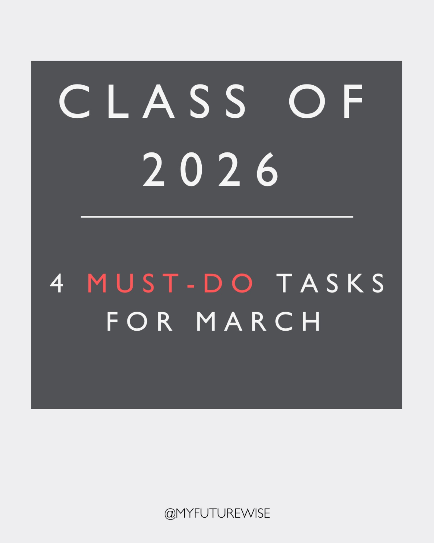 🌷 March: It may very well be my favorite month in college admission. Class of 2026, it's a particularly exciting one as you embark on your essay writing process with some initial brainstorming. 📝
📣 Calling all parents of freshmen, sophomores, and juniors: Are you overwhelmed and looking for a 🗺 roadmap—a clear timeline to give you much-needed structure to this complicated process?
💡Join me for a FREE webinar on Thursday, March 27th at 6 PM Pacific/9 PM Eastern where I'll delve into key timelines, critical milestones, and essential strategies to help you stay ahead of the curve and make sure nothing falls through the cracks.
👉 Comment "timeline" below and I'll send you the details.