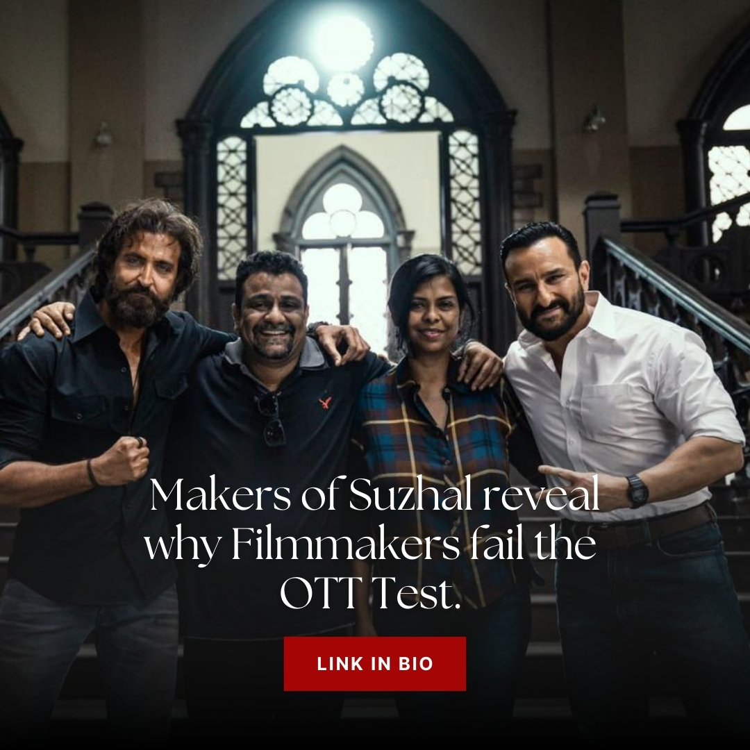 Pushkar Gayathri, Makers of Suzhal - The #1 Webseries Tamil Industry has ever produced spill some beans about OTT Platforms and the basis on which they accept scripts. LINK IN BIO.
.
#Suzhal #PushkarGayathri #AmazonPrime #OTT #tamilwebseries #indianfilmmaker #tamilott #entertainment
.
@pushkar.gayatri