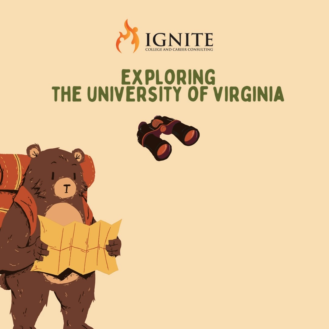 We loved visiting the University of Virginia on a beautiful Friday afternoon!