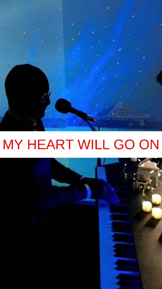 The Masked Pianoman is an intriguing figure who captivates audiences with his unique performances. When he plays Celine Dion's iconic song "My Heart Will Go On," something magical happens. The emotional depth and powerful melody of the song resonate deeply with listeners, creating an unforgettable experience.
The song, originally performed by Celine Dion for the movie "Titanic," is known for its hauntingly beautiful lyrics and sweeping orchestration. It speaks of enduring love and timeless memories, themes that the Masked Pianoman brings to life through his expressive piano playing.
As he performs, the audience is drawn into the emotional journey of the song. His masked persona adds an air of mystery and intrigue, allowing the focus to remain on the music and the emotions it conveys. The combination of his skillful playing and the song's poignant message creates a powerful connection with the audience, leaving a lasting impact.
.
#themaskedpianoman #reels #liveperformance #dowhatyoulove #pianocover #titanic #insta