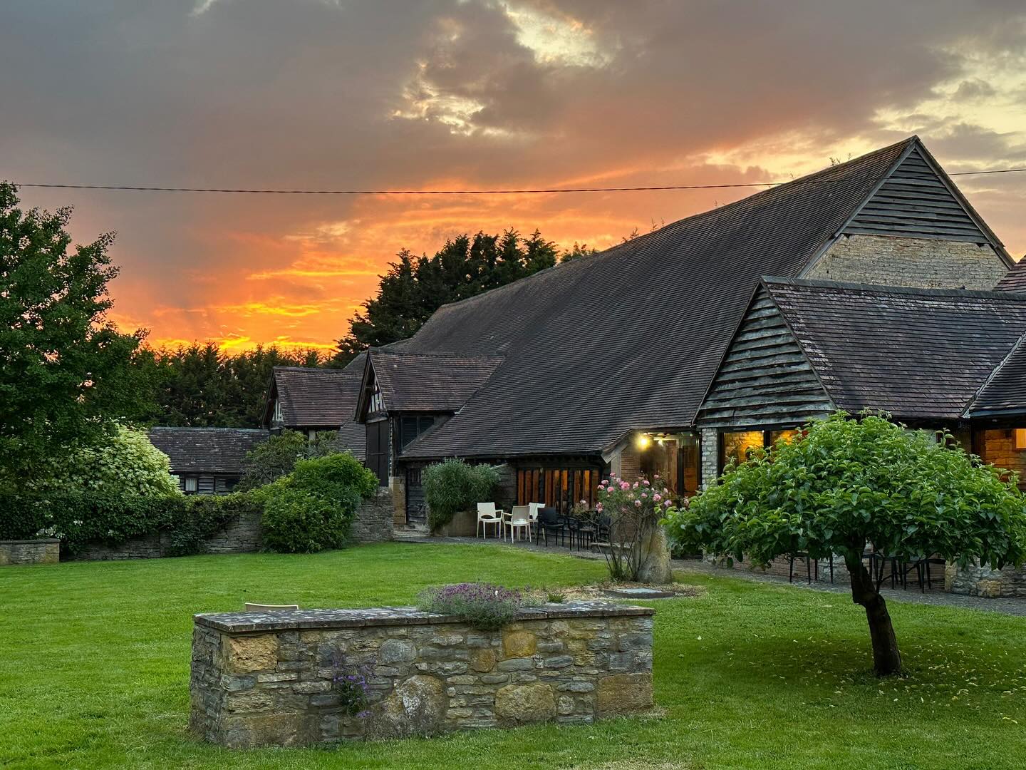 Looking forward to warmer evenings at Theatrebarn