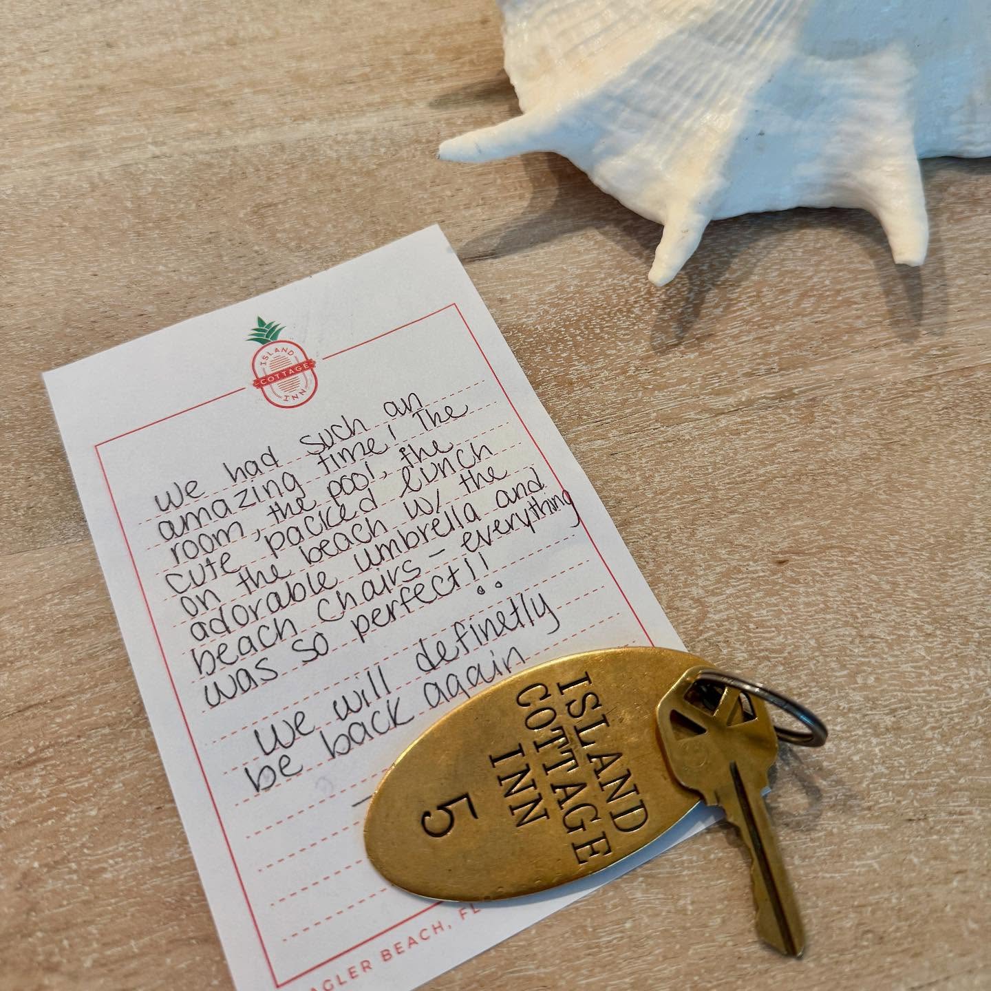 Welcome 21 Nothing brightens our day like a thoughtful note from our guests! Your kind words mean the world to our team—we love making your stay unforgettable.
#islandcottageinn #visitflagler #flaglerbeach #summertravel #travel #traveldestination #traveldestinations #beach #beachvacation #boutiquehotel #floridabeach #instatravel #instatraveling #travelphotography #oceanside #seaside #travelgram #boutiquehotels #sunnyday #beachvibes #poolside #spring #springescape