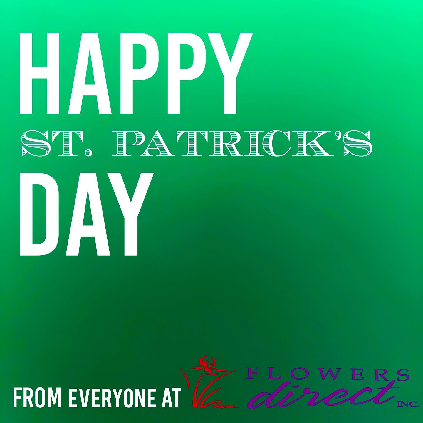 Today, everyone’s Irish. #happystpatricksday 💚