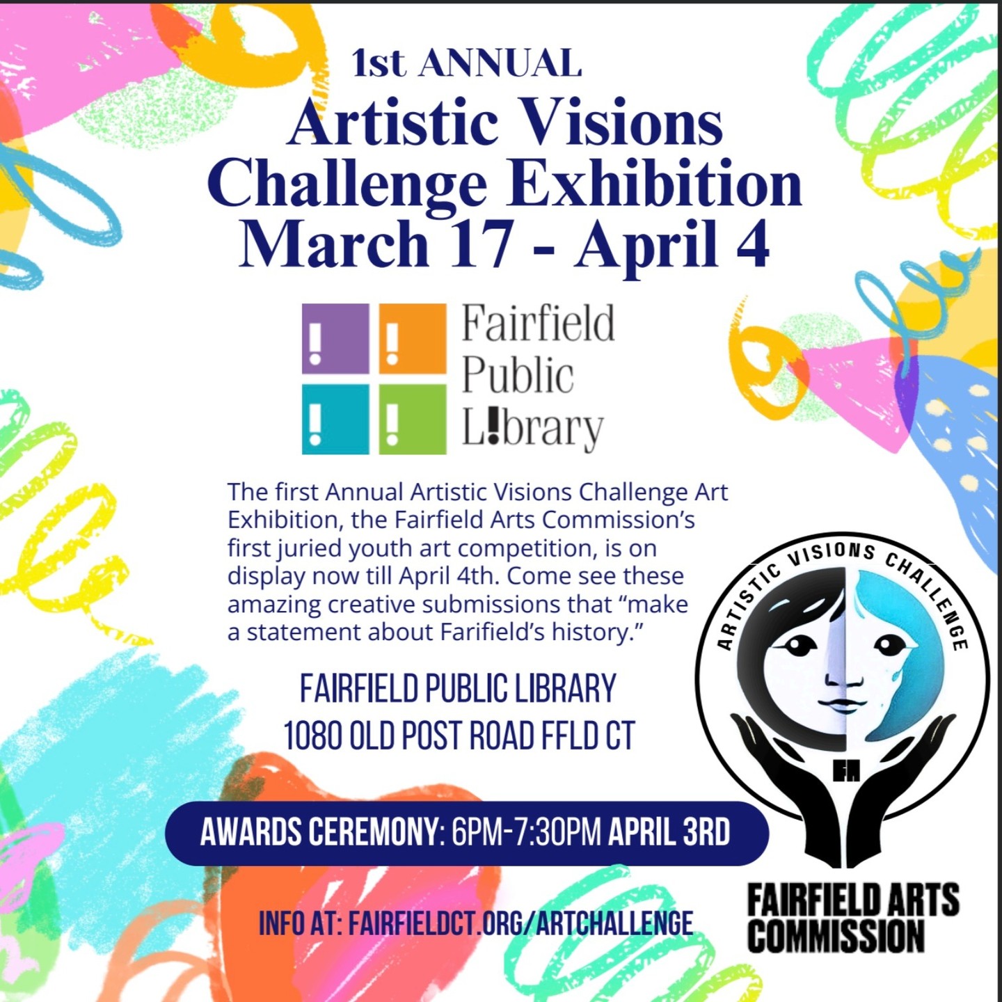 Amazing young Fairfield Artists!
GO see the show at the Fairfield Public Library! So much talent in our town!
#fairfieldcounty #fairfieldmoms #momsoffairfieldcounty #fairfieldpubliclibrary #fairfieldpublicschools #talentedkids