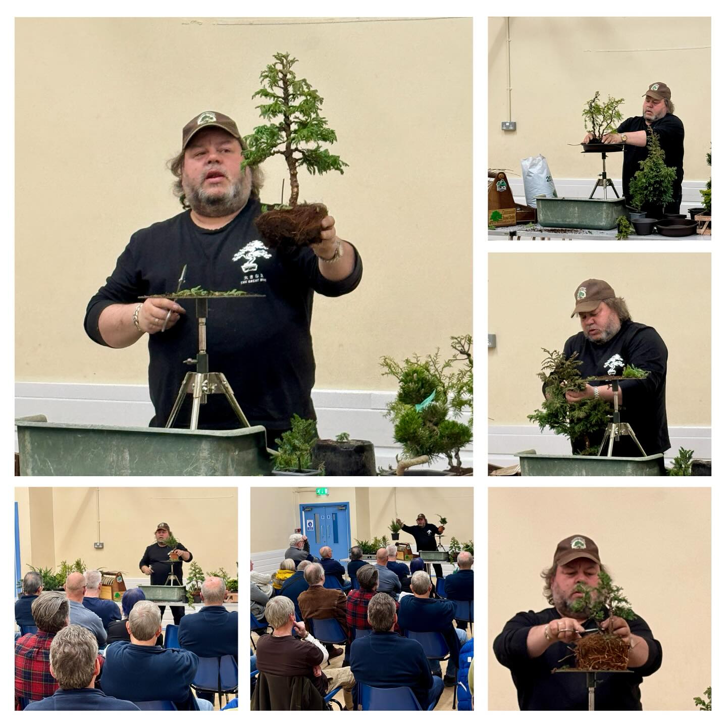 Thank you to everyone who came to Corin Tomlinson demo / talk yesterday. Such a great night listening to his words of wisdom and knowledge of Bonsai.
Greenwood Bonsai Studio South Staffs Bonsai Society. #bonsaitree #bonsai