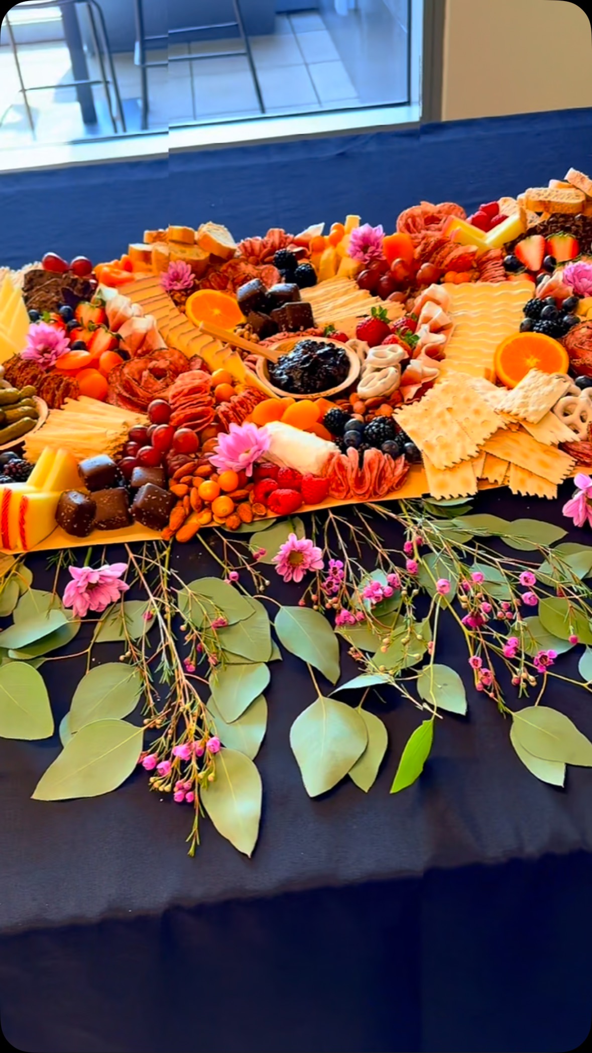 This may be the last grazing table I create before baby girl arrives, and I’m in awe of how quickly time is flying. Each board, each table, each gathering has been a labor of love—one that I’m so grateful to share with all of you. Thank you to everyone who continues to trust me with your special moments. Here’s to celebrating, savoring, and cherishing every season of life. ✨❤️
#Charcuterie #GrazingTable #CharcuterieBoard #Cheese #CltEats #CharlotteEats #CltSmallBusiness #FoodArt #CltFoodie #CharlotteBusiness #CharcuterieArt #SupportLocalClt #CltEvents #CltFoodie #Snack #QueenCityEats