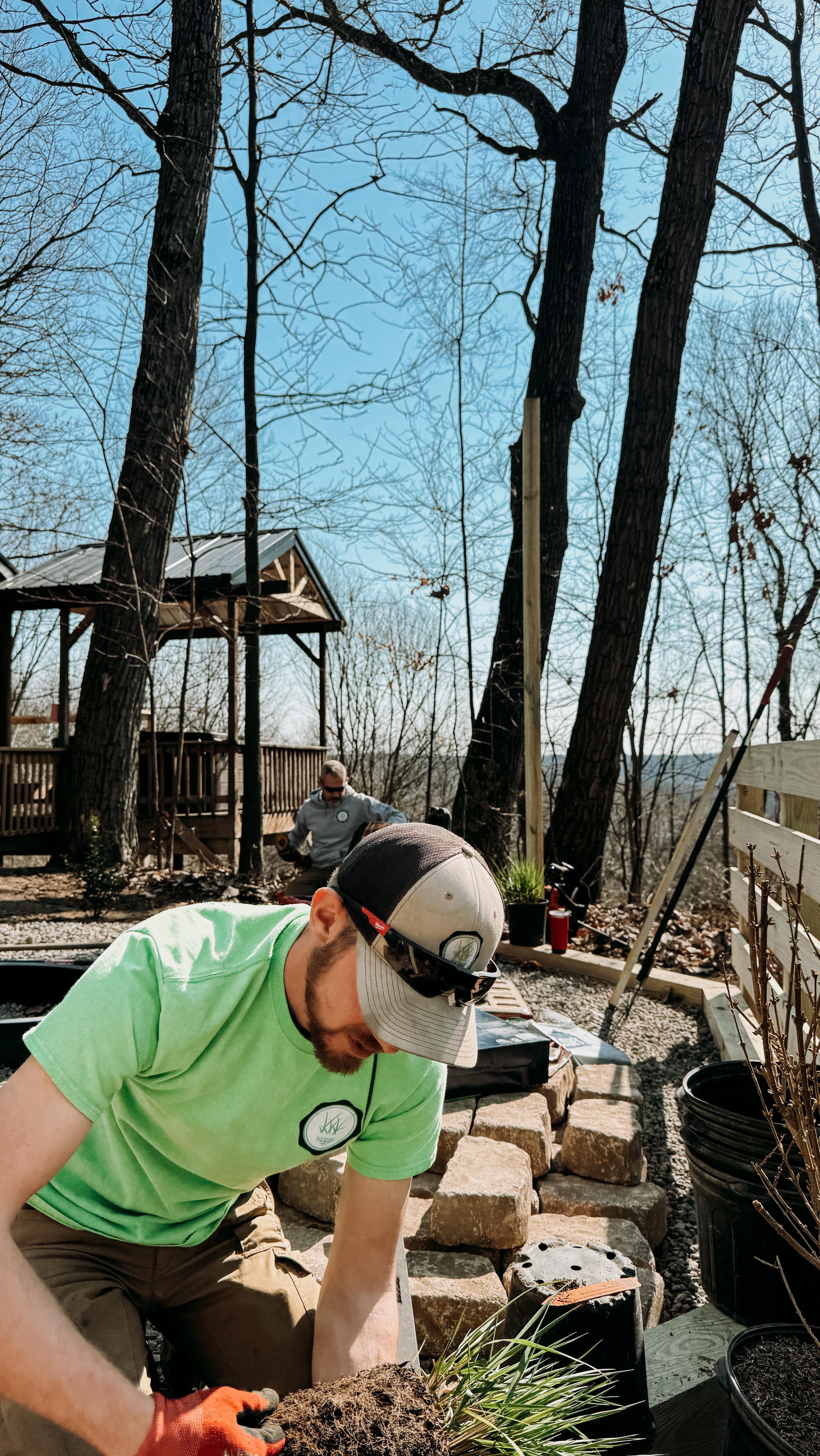 Bringing new life to this Airbnb’s outdoor space! 🌿🔥 We started with a full demo and regraded the driveway for a smooth welcome. Then, we replaced the old wall with a brand new lumber design, adding both structure and style. Fresh plants and river rock brought the space to life, while the fire pit became the perfect spot for cozy nights. And to top it off, we hung stringed lights for that warm, inviting glow. A complete transformation that’s ready to impress every guest!
Your dream outdoor space is just a message away! ✨ DM us or check out our website to get started! https://www.earthadvocateohio.com
#Landscaping #AirbnbDesign #BeforeAndAfter #LandscapeTransformation #OutdoorMakeover #YardUpgrade #CurbAppeal #LandscapingBeforeAndAfter #GardenRevamp #HardscapeDesign #LawnMakeover #DreamYard #OutdoorLiving #BackyardGoals #LandscapeDesign #GreenSpaces #FreshTransformation #HockingHillsAirbnb